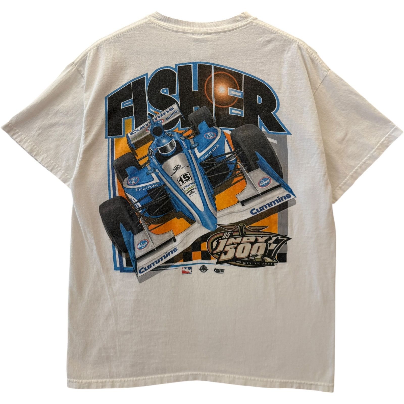 NASCAR Vintage NASCAR Indy 500 Tee Men's L Size US L / EU 52-54 / 3 - 5 Thumbnail