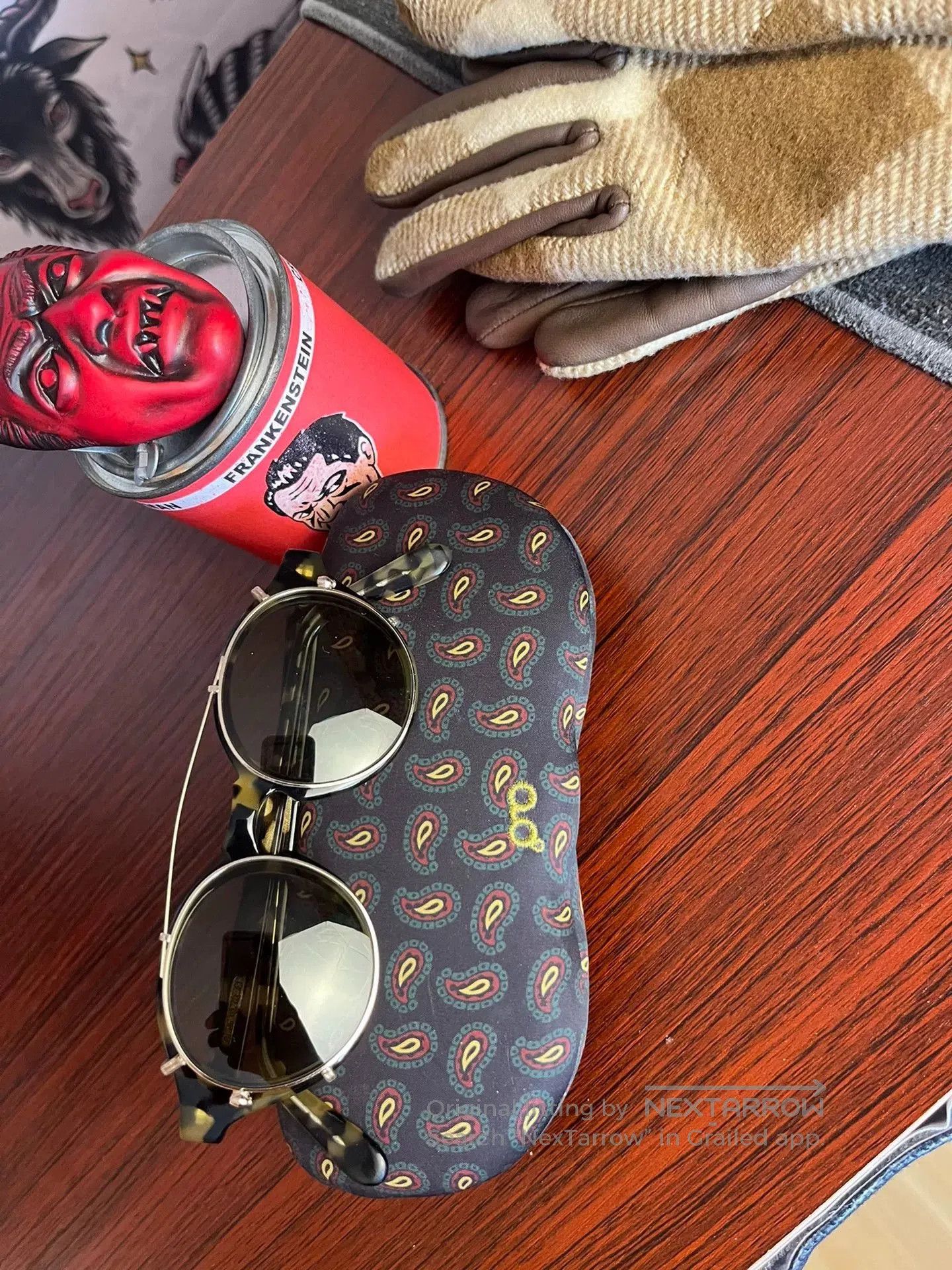 Other Vintage Boston Round Tortoiseshell Glasses. Size ONE SIZE - 7 Thumbnail