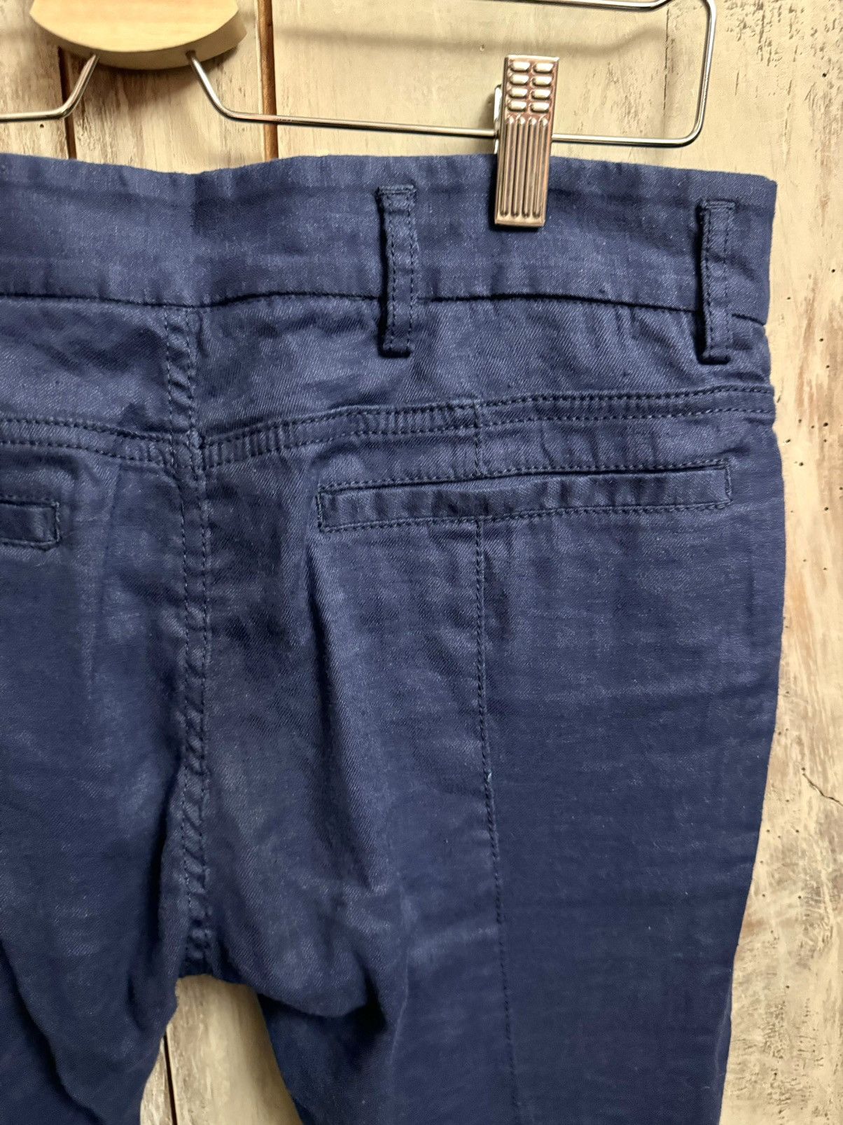 Haider Ackermann haider ackermann biker skinny blue pants linen XXS men Size US 27 - 10 Thumbnail