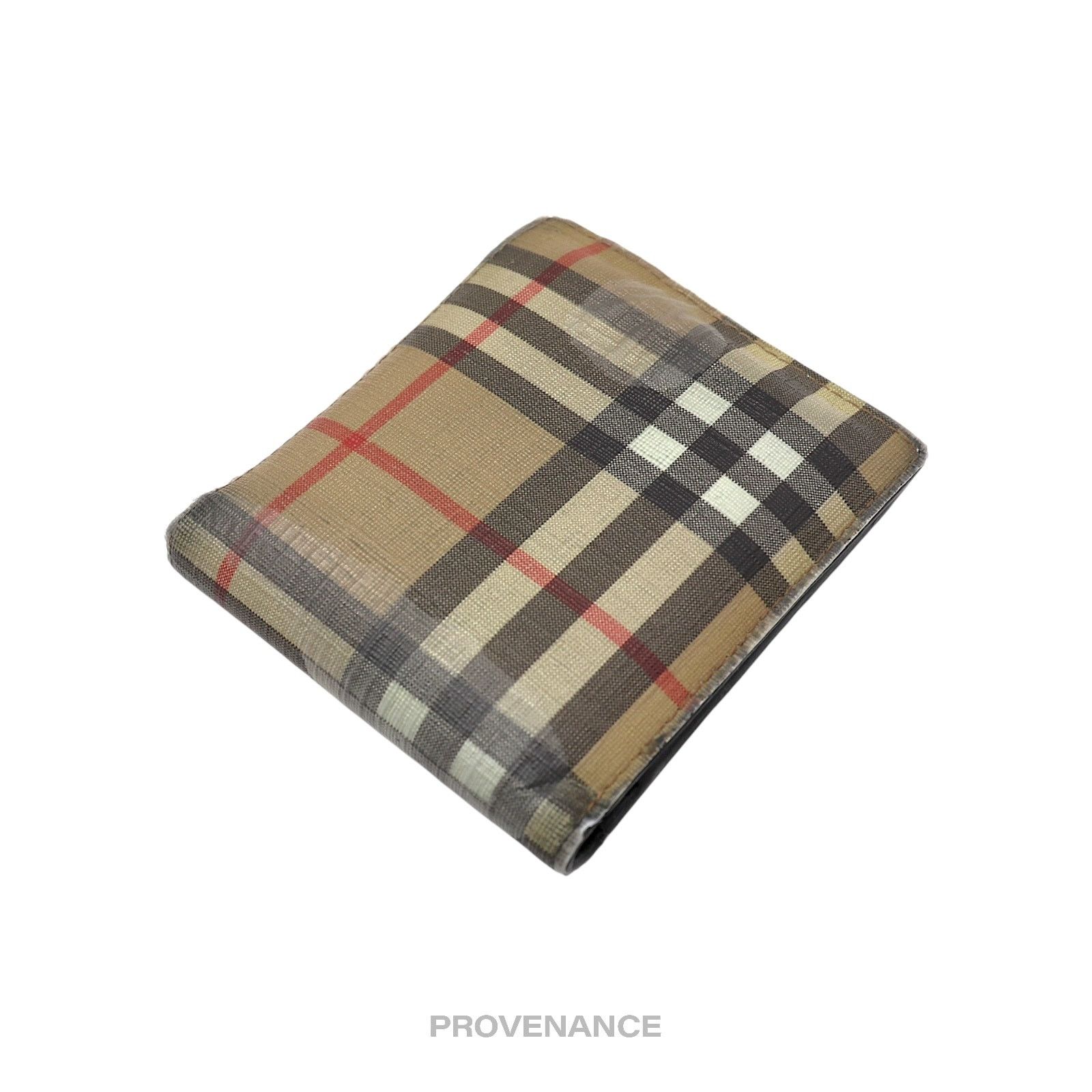 Burberry 🔴 Burberry Bifold Wallet - Nova Check Black Size ONE SIZE - 3 Thumbnail