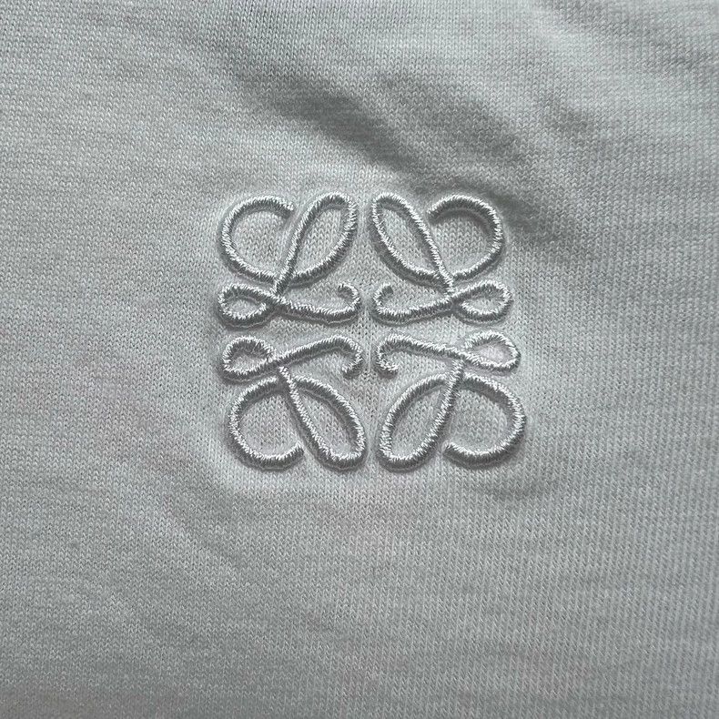 Loewe LOEWE White geometric patchwork short sleeves Size US S / EU 44-46 / 1 - 3 Thumbnail