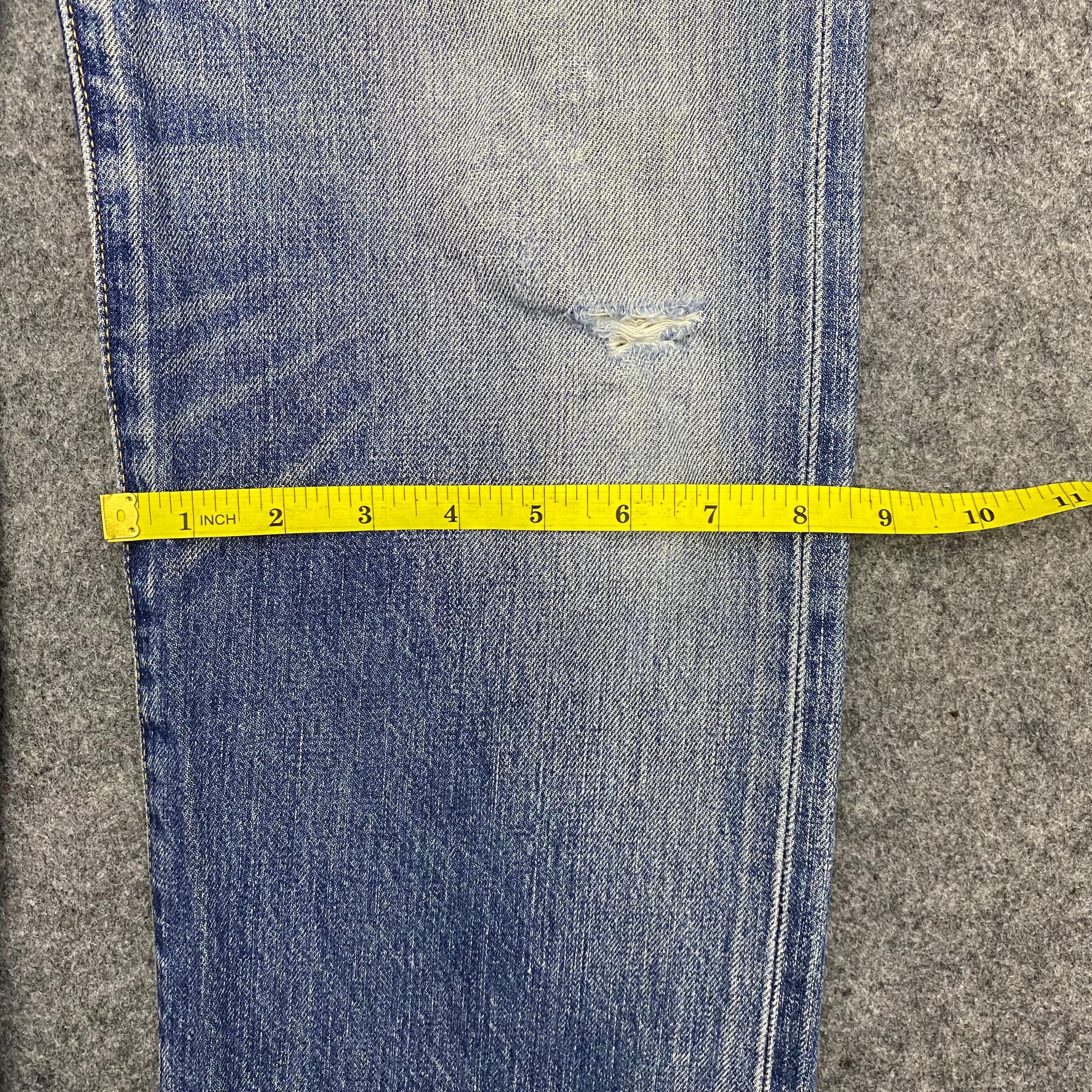 Levi's 💥Best Offer💥Vintage Levis 501 Distressed Denim Size US 31 - 7 Thumbnail
