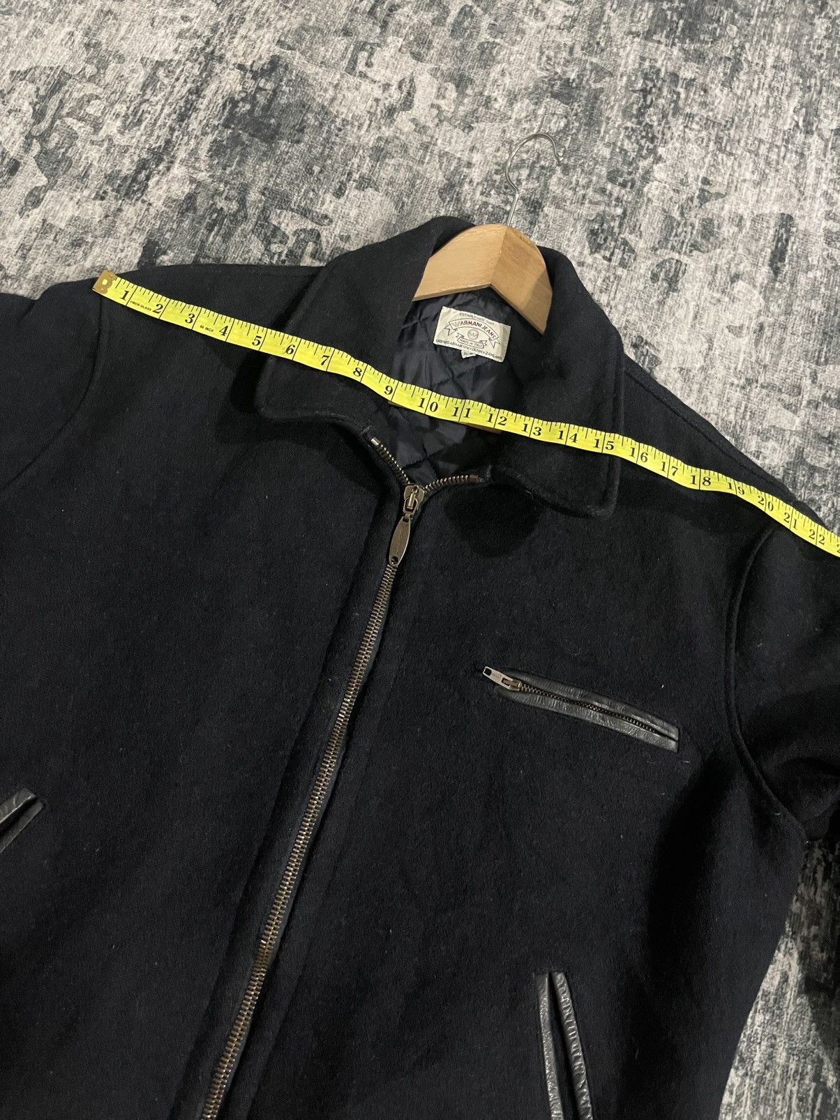 Giorgio Armani Vintage Armani Jeans Giorgio Armani Lampo Zip Jacket Size US XL / EU 56 / 4 - 21 Thumbnail
