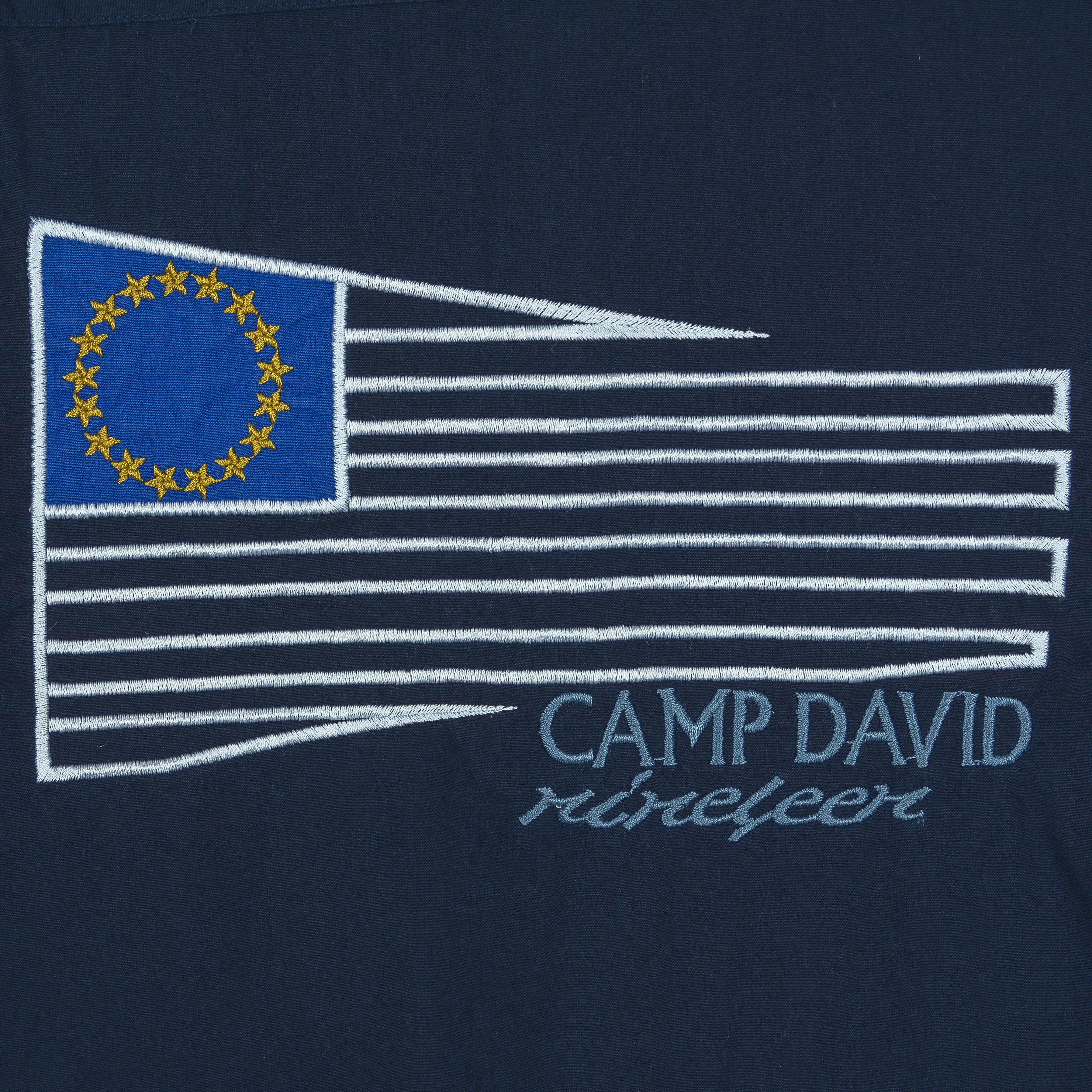 Camp David Shirt Muscle Fit High Quality Casual Button Up Cotton Navy Size US M / EU 48-50 / 2 - 9 Thumbnail