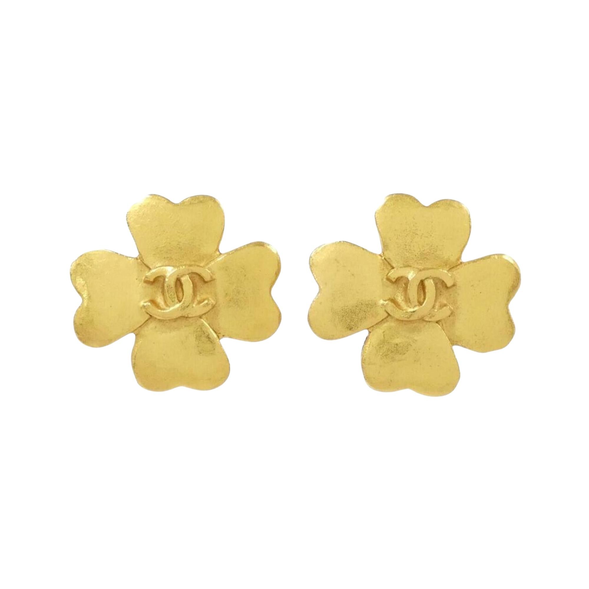 Chanel Chanel Clover earring Size ONE SIZE - 1 Thumbnail