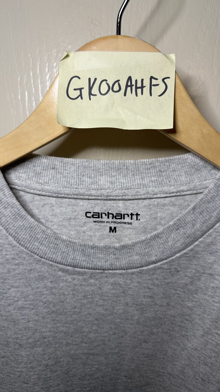 Carhartt Wip American Script Long Sleeve T-Shirt Size US M / EU 48-50 / 2 - 4 Thumbnail