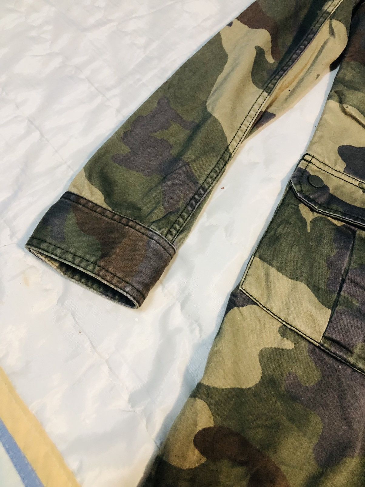Japanese Brand Moussy Soldier Pattern Jacket (6) Size US M / EU 48-50 / 2 - 8 Thumbnail