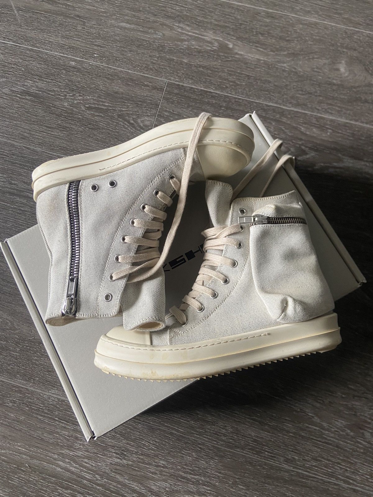 Rick Owens Rick Owens ramones cargo sneakers Size US 7 / IT 37 - 2 Thumbnail