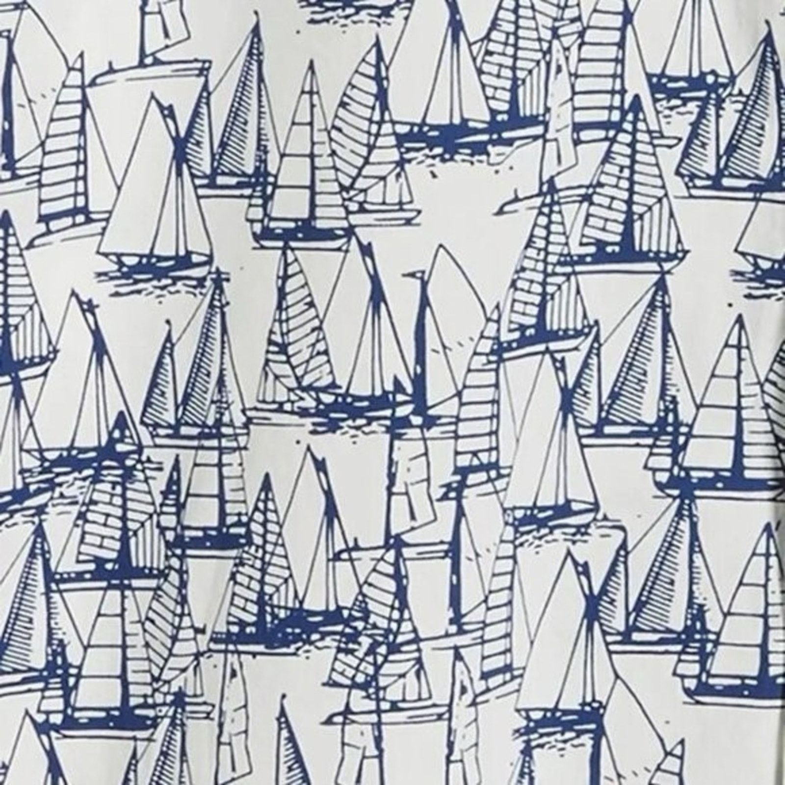 Barbour Barbour $129 Mens Sailboat Print Short Sleeve Shirt XL Size US XL / EU 56 / 4 - 12 Thumbnail