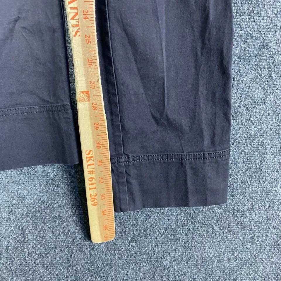 nau NAU Pants Women's Size 4 Chino Gray Mid Rise Organic Adults Size 27" / US 4 / IT 40 - 4 Thumbnail