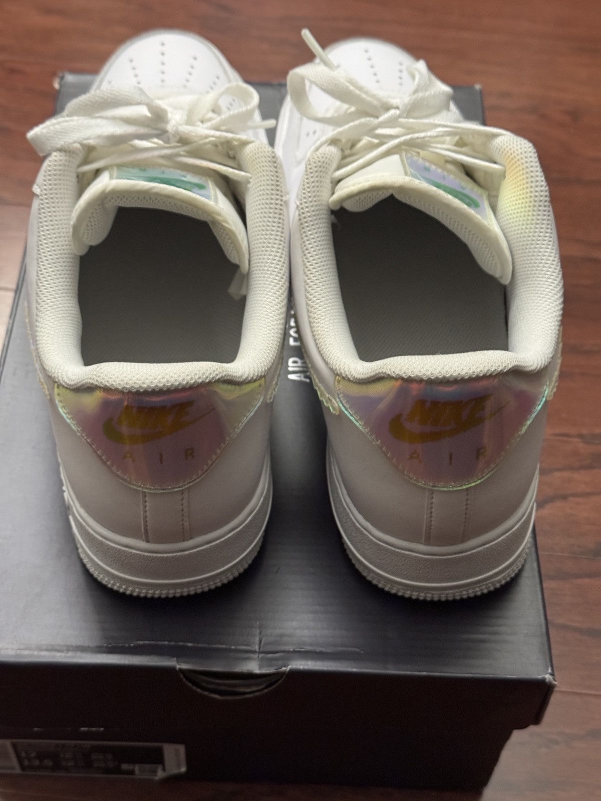 Nike Air Force 1 Low Iridescent Pixel Swoosh Size US 12 / EU 45 - 3 Thumbnail
