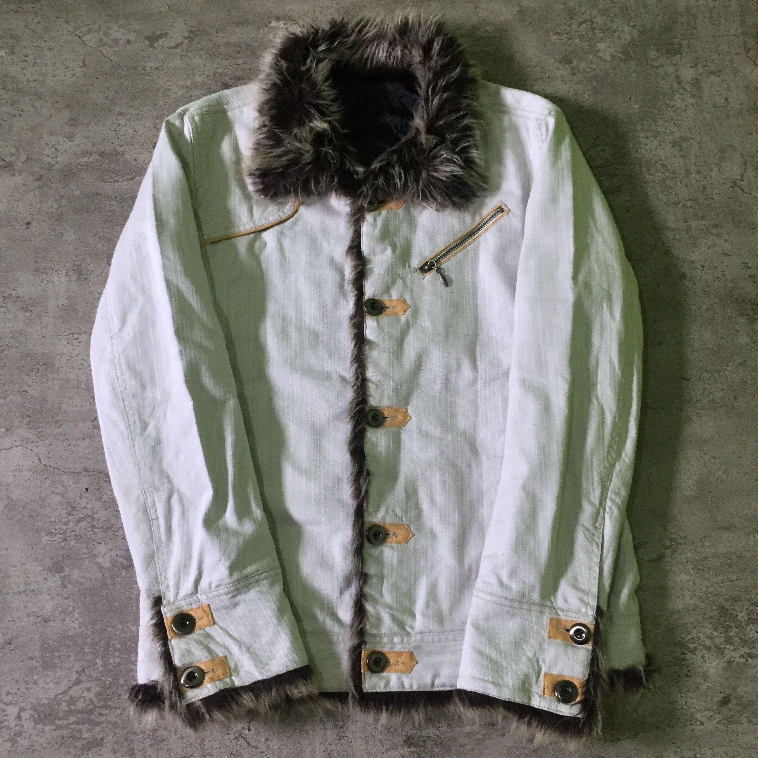 semanticdesign Semantic Design Fur Avant Garde Jacket Japanese Size US L / EU 52-54 / 3 - 2 Thumbnail