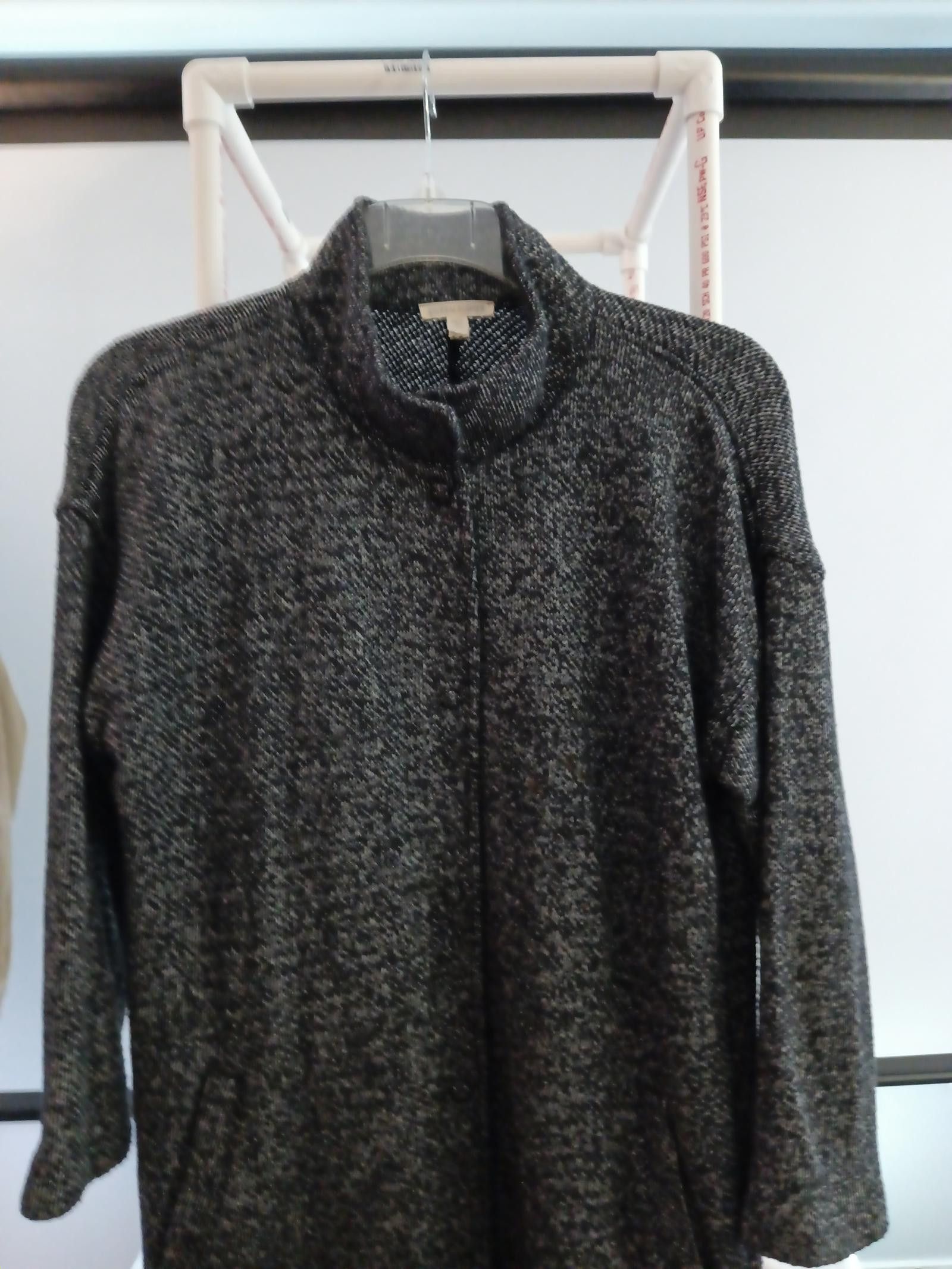 Eileen Fisher Eileen Fisher Women's Cozy Knit Zip Jacket Size M / US 6-8 / IT 42-44 - 1 Thumbnail