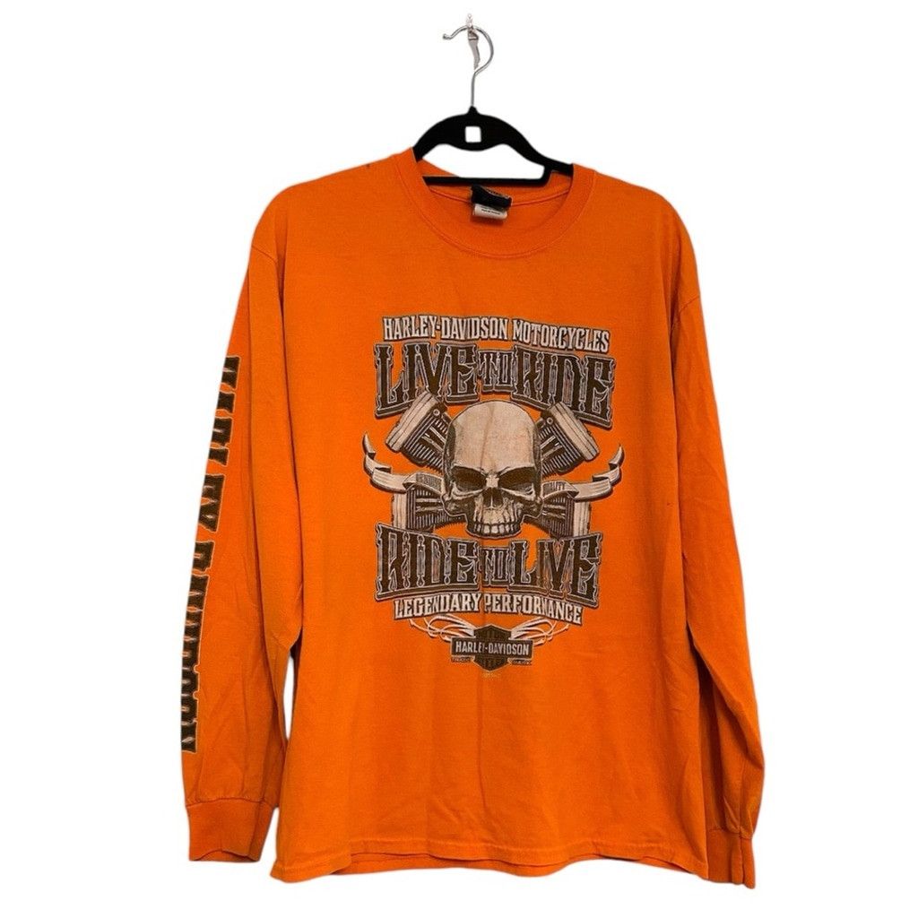 Harley Davidson Harley-Davidson Long Sleeve Tee Six Bends Florida Large Size US L / EU 52-54 / 3 - 1 Thumbnail