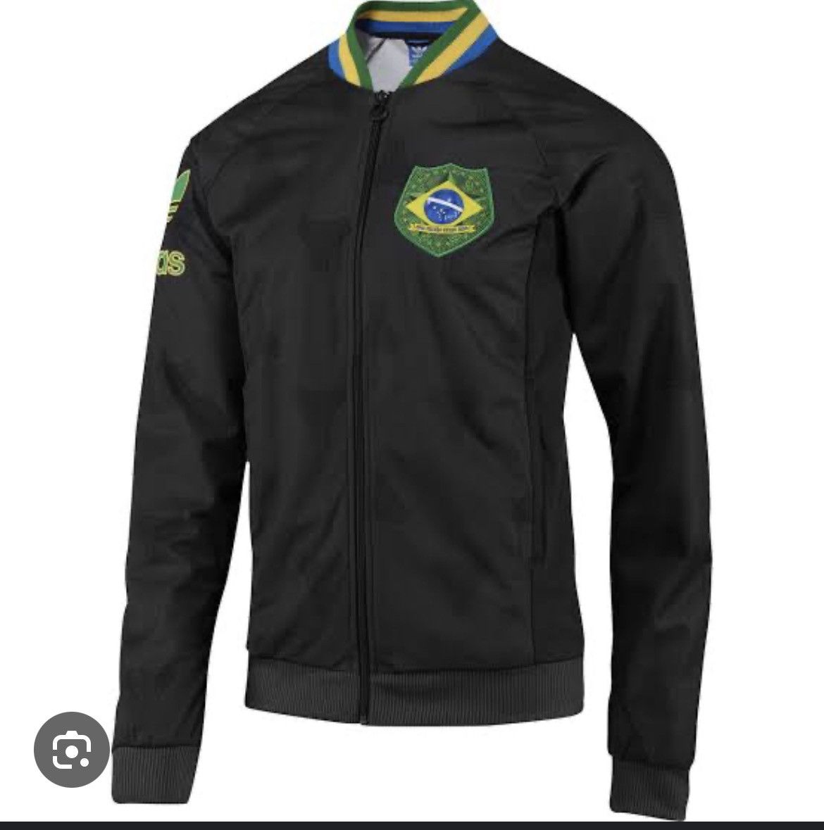 Adidas RARE🔥 Adidas Retro Brazil World Cup Tracktop Size US XS / EU 42 / 0 - 10 Thumbnail
