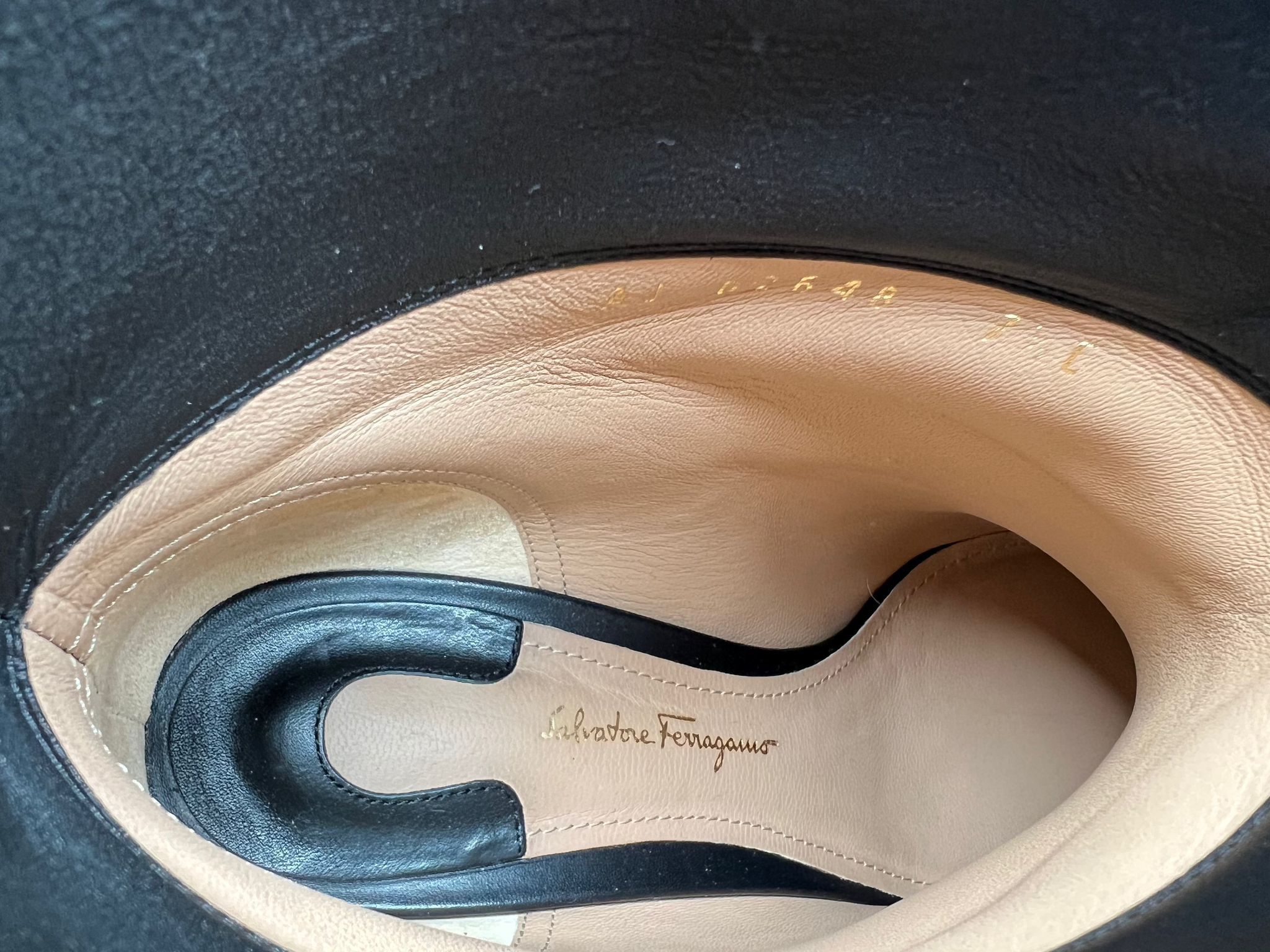 Salvatore Ferragamo Salvatore Ferragamo Albiano Ankle Boots in Black, size 7.5 Size US 7.5 / IT 37.5 - 12 Thumbnail