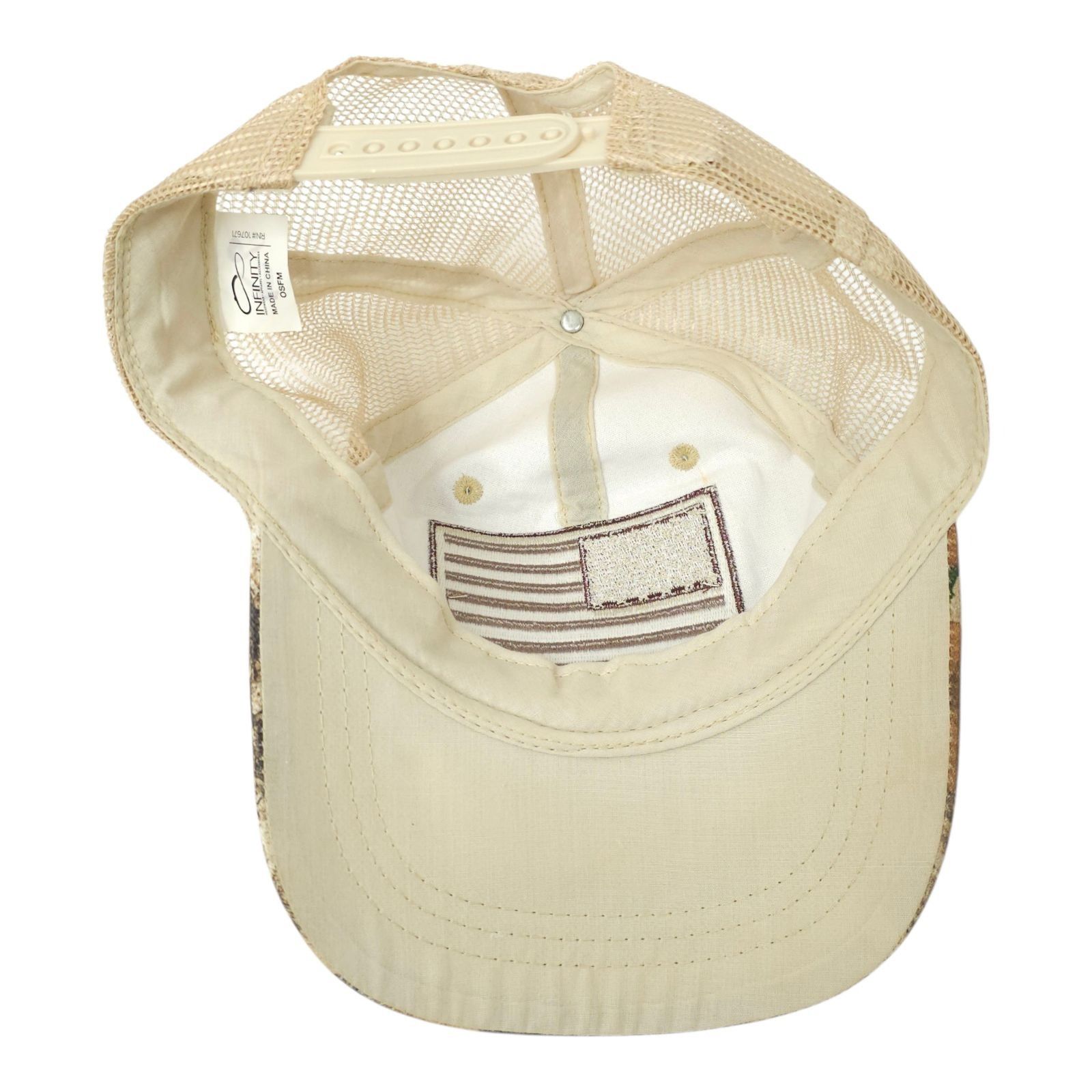 Other Realtree Edge Camo Hat Snapback Cap US Flag Patch Mesh Truck Size ONE SIZE - 5 Thumbnail