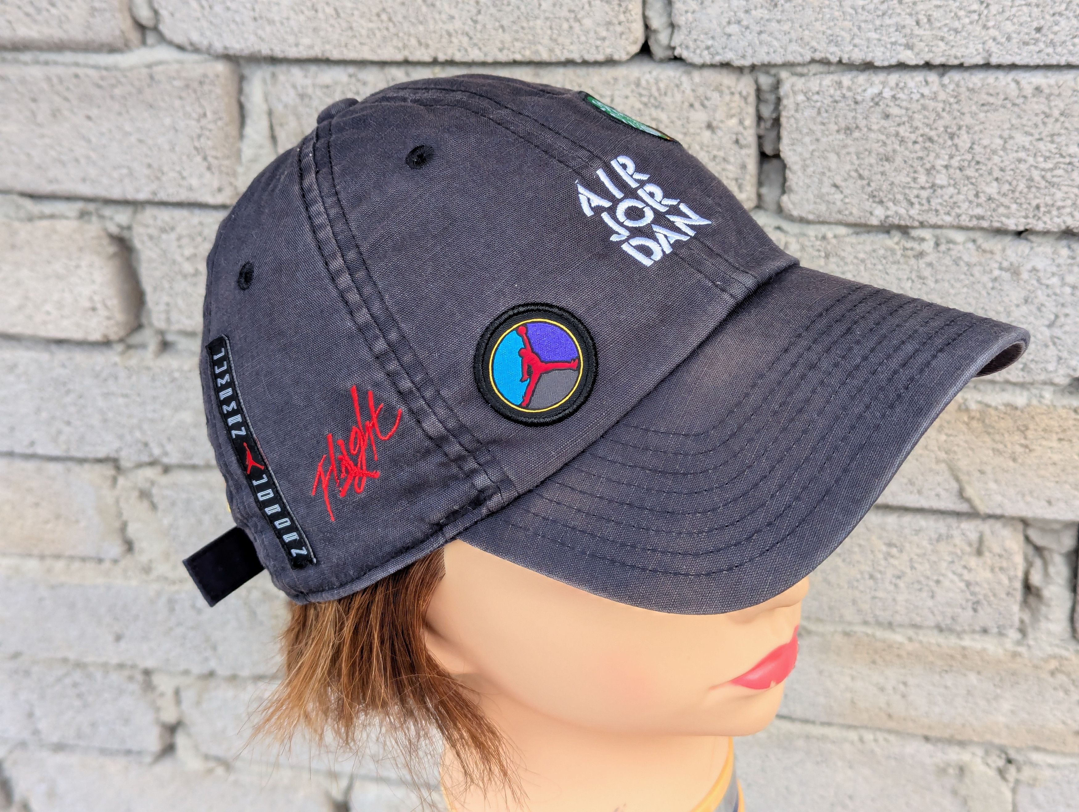 Nike Nike Air Jordan Heritage 86 H86 Sticker Patches Hat Cap Size ONE SIZE - 6 Thumbnail