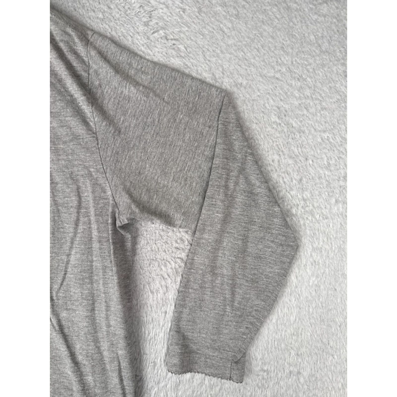 Tommy Hilfiger Tommy Hilfiger Shirt Women L Gray Crew Long Sleeve Bling Rhinestone Logo Cotton Casual Knit All Seasons Vintage NoN/A Size L / US 10 / IT 46 - 2 Thumbnail