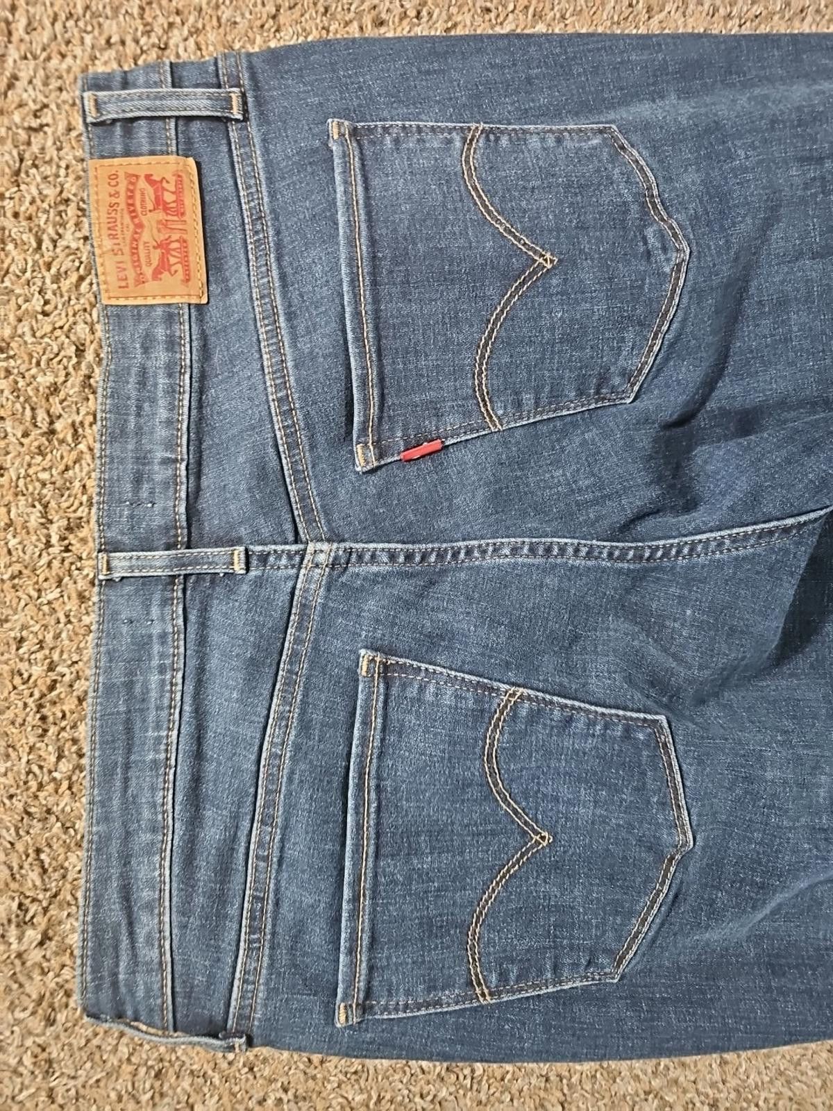 Levi's Womens Levis 725 High Rise Bootcut Sz 32x32 Jeans Size 32" / US 10 / IT 46 - 10 Thumbnail