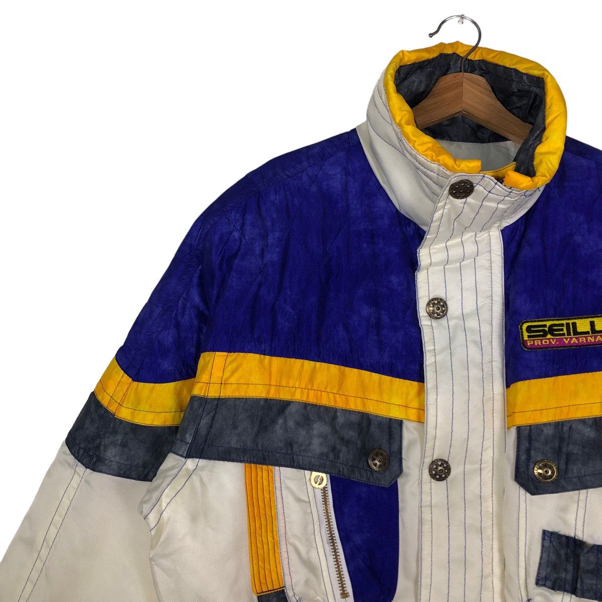 Japanese Brand 🔥Vintage Ski Jacket Seiller Japan Colour Full Issey Miyake Size US M / EU 48-50 / 2 - 7 Thumbnail