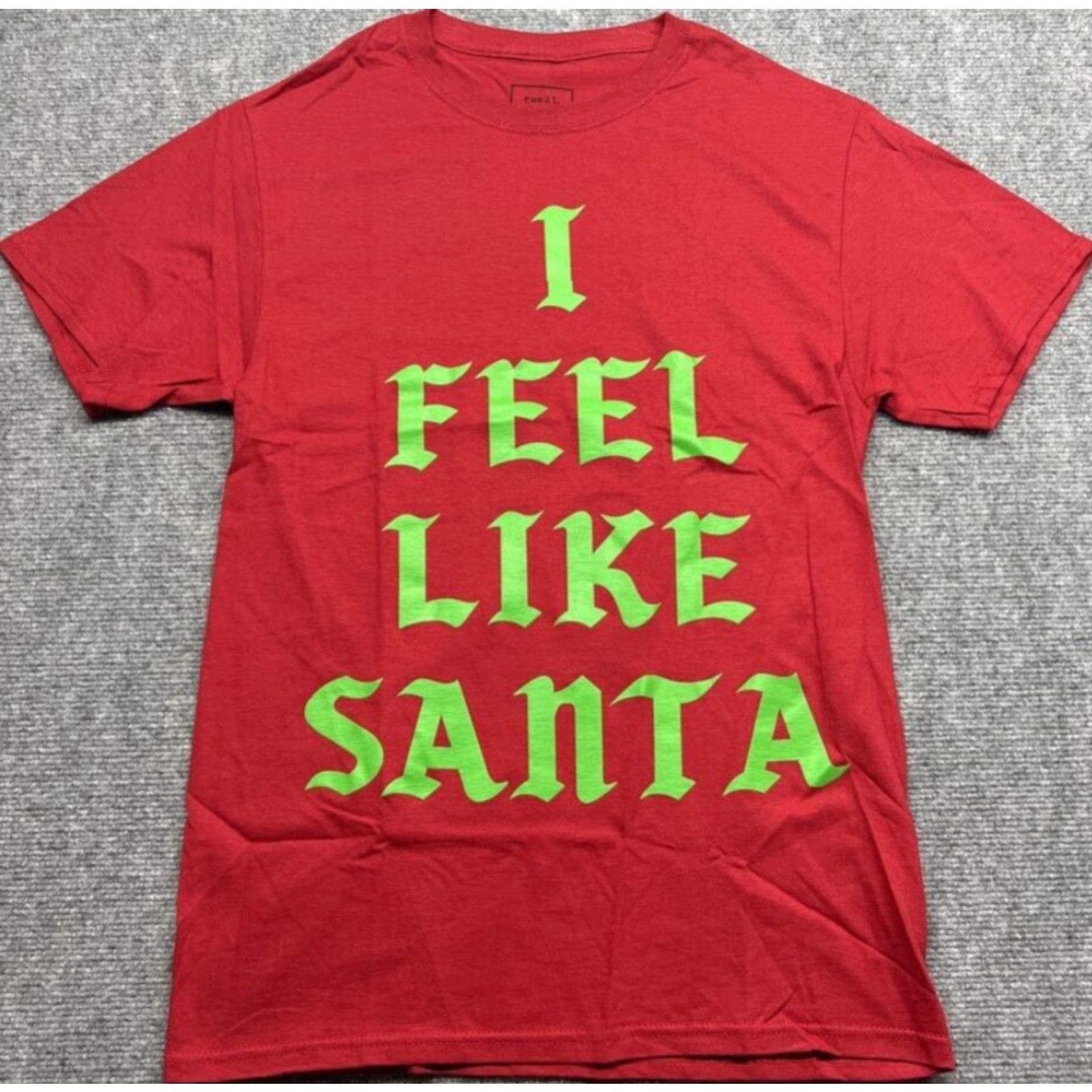 Vintage Rue21 T-Shirt Womens S Red I Feel Like Santa Short Sleeve 100% Cotton New Size S / US 4 / IT 40 - 2 Thumbnail