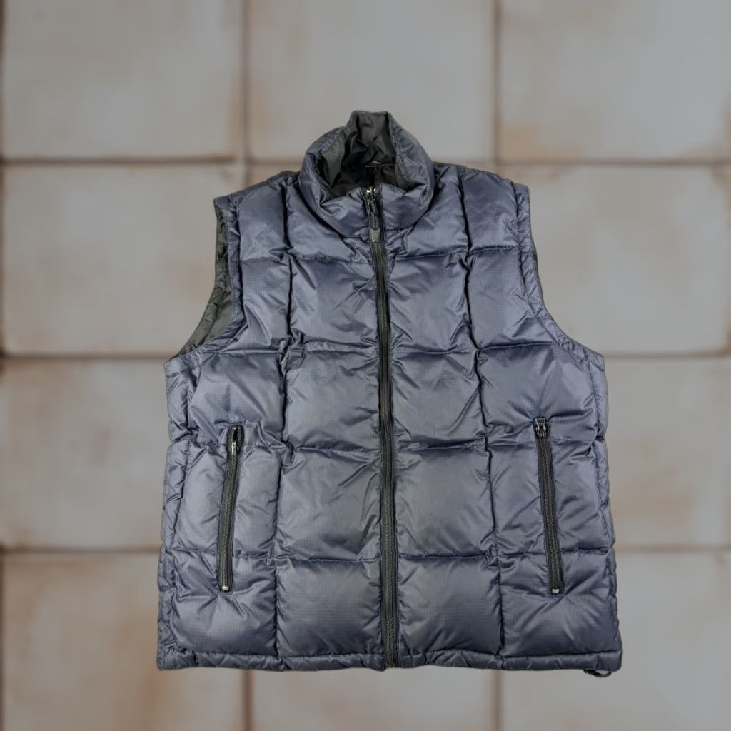Gap VINTAGE Gap Puffer Vest Men’s M Blue Reversible Down Full Zip Vest Size US M / EU 48-50 / 2 - 1 Thumbnail