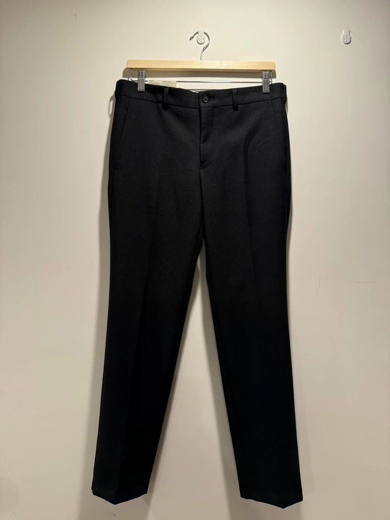 Comme des Garcons Comme Des Garcons Size SBlack straight leg trousers 2502-Ne Size US 27 - 1 Thumbnail