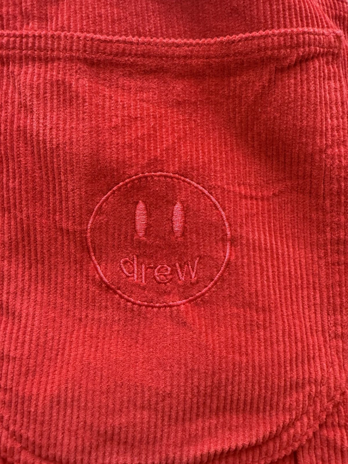 Drew House Drew House Red Corduroy Carpenter Pants Size 34 Carpenter Size US 34 / EU 50 - 7 Thumbnail