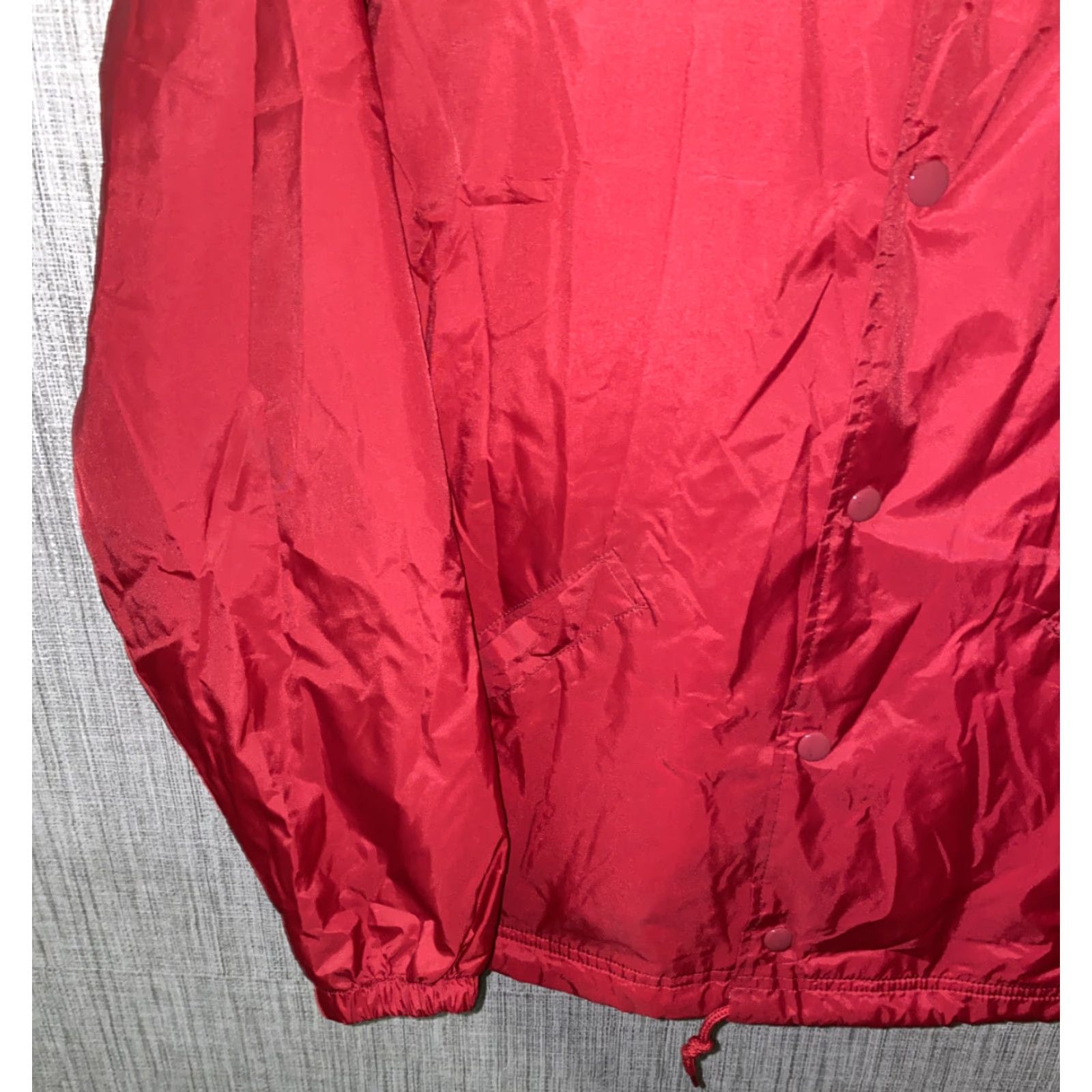 Port Authority Port Authority Red Sport Tek Jacket Mens Size L Snap Button Size US L / EU 52-54 / 3 - 5 Thumbnail
