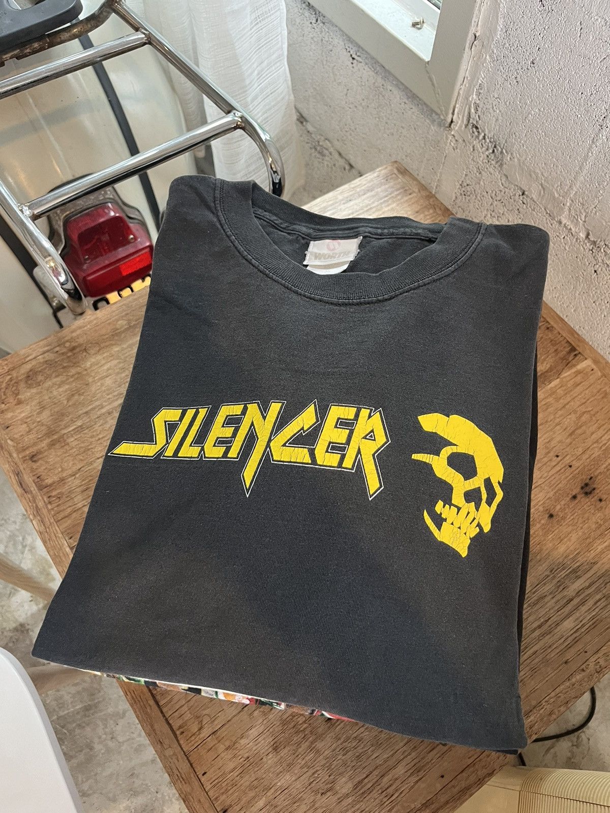 Band Tees × Vintage Vintage SILENCER black metal band Tshirt Size US XL / EU 56 / 4 - 1 Thumbnail