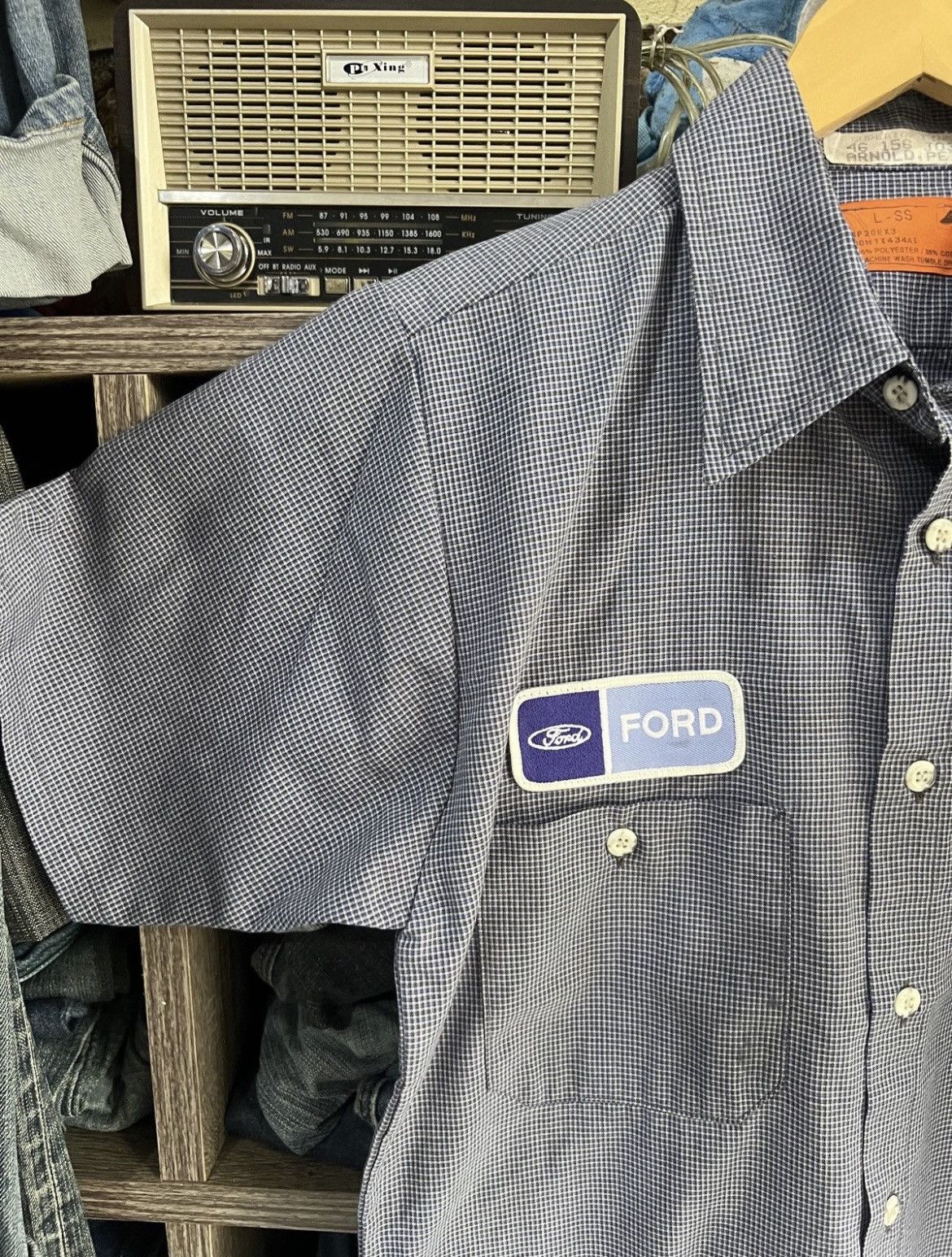 Red Kap 🔥Vintage Red Kap Ford Patches Shirt Size US S / EU 44-46 / 1 - 5 Thumbnail