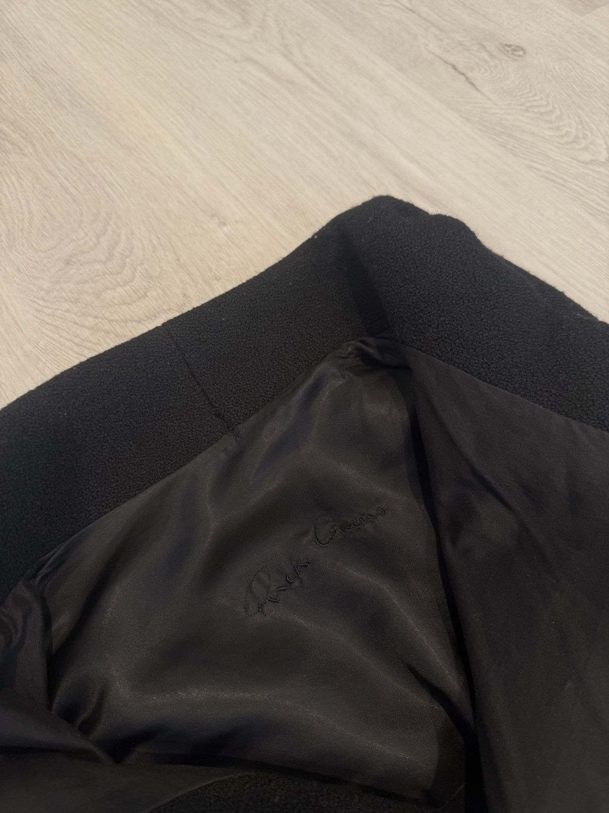 Rick Owens runway f/w 2011 wool silk blend long coat!! Size US S / EU 44-46 / 1 - 6 Thumbnail