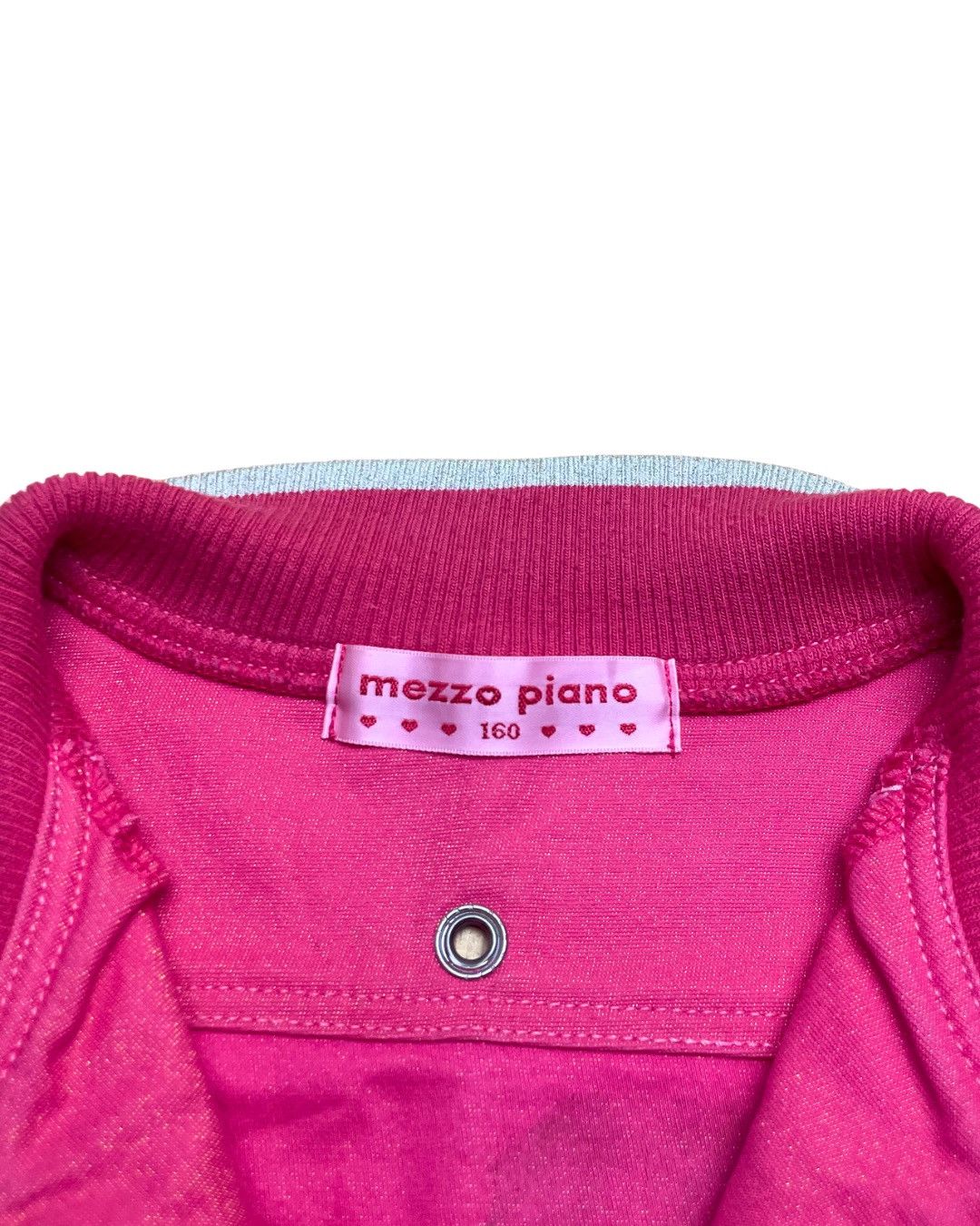 Japanese Brand Mezzo Piano "Girls 930KF" Racing Track Jacket Size M / US 6-8 / IT 42-44 - 3 Thumbnail