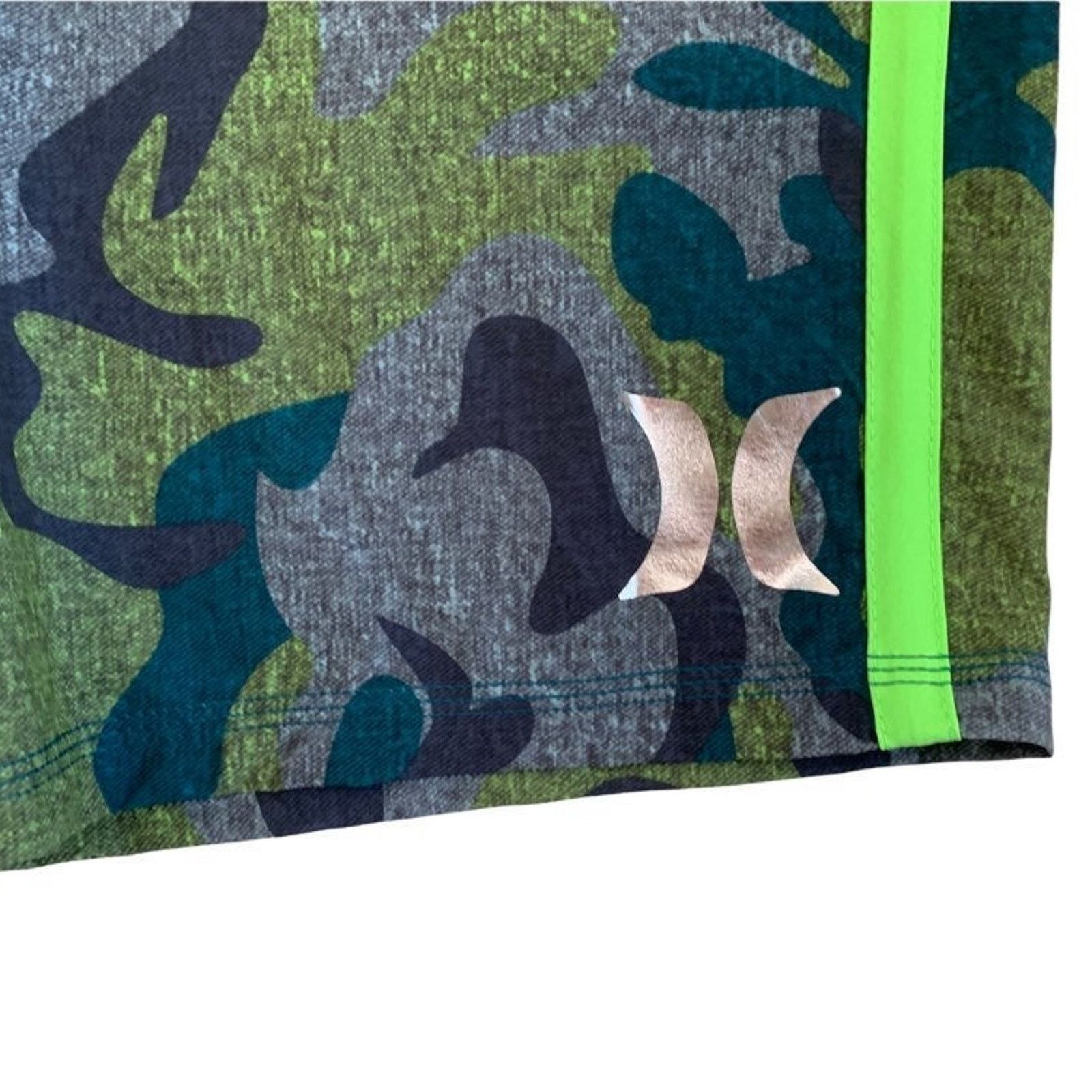 Hurley Hurley Mens Camo Swim Trunks Water-repellent Pockets Size 31 Size US 31 - 4 Thumbnail