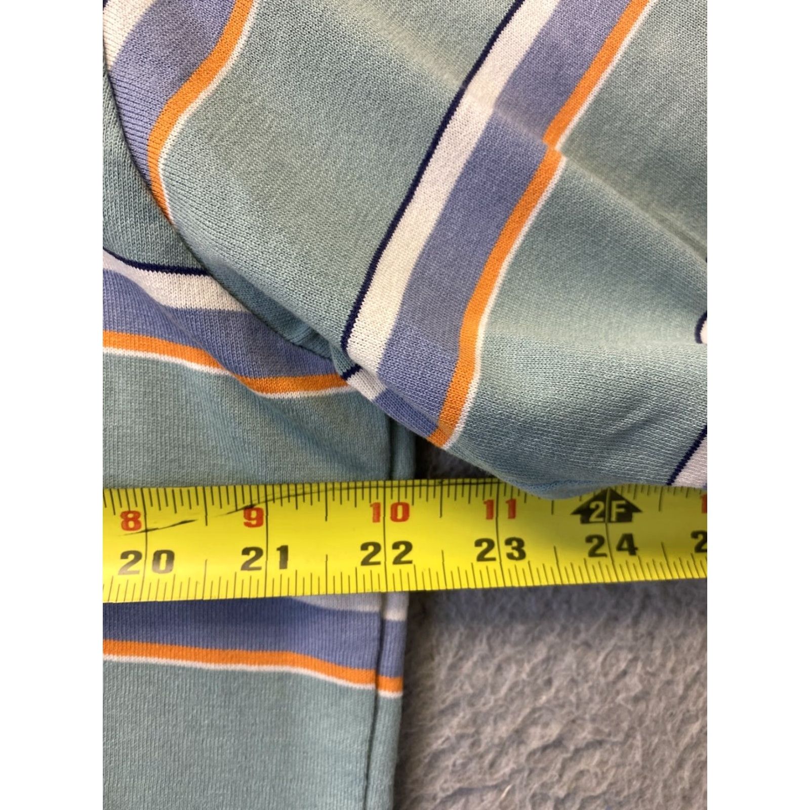 Ralph Lauren Polo Ralph Lauren Polo Shirt Adult L Green Pony Stripes Mens/110-41 Size US L / EU 52-54 / 3 - 4 Thumbnail