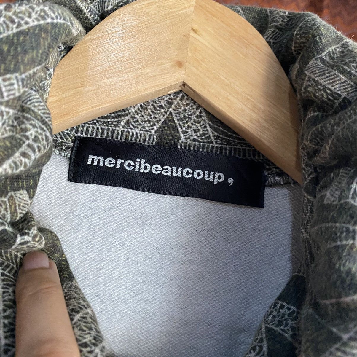 mercibeaucoup issey Miyake Pillow Neck Mercibeaucoup CropTop zipper jacket Size US S / EU 44-46 / 1 - 13 Thumbnail