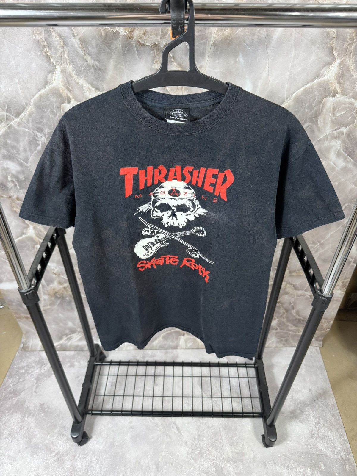 Thrasher Vintage Trasher Fade Distressed Sk8 Tee Size US M / EU 48-50 / 2 - 2 Thumbnail