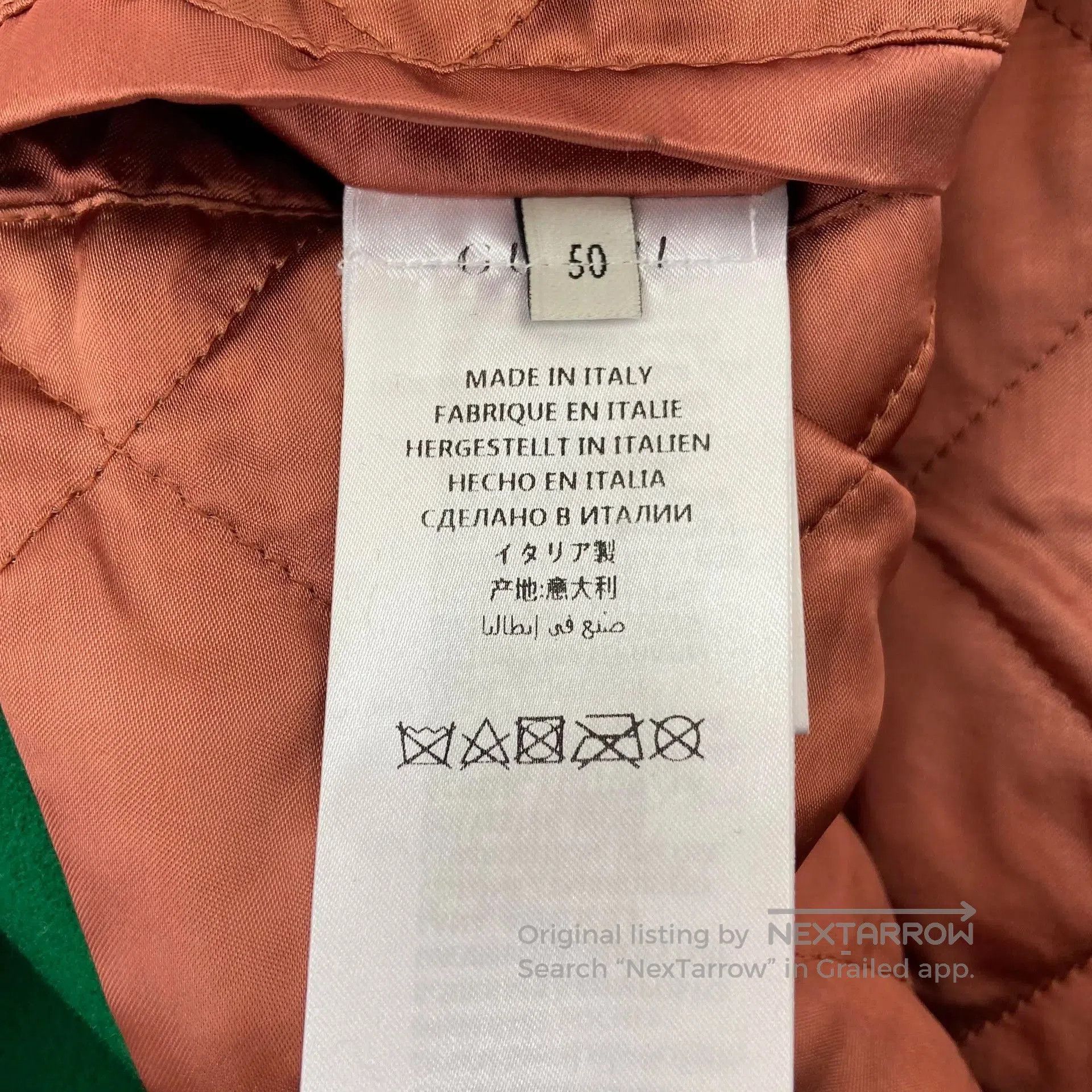 Gucci Gucci Tiger Head Green Coat. Size US M / EU 48-50 / 2 - 8 Thumbnail