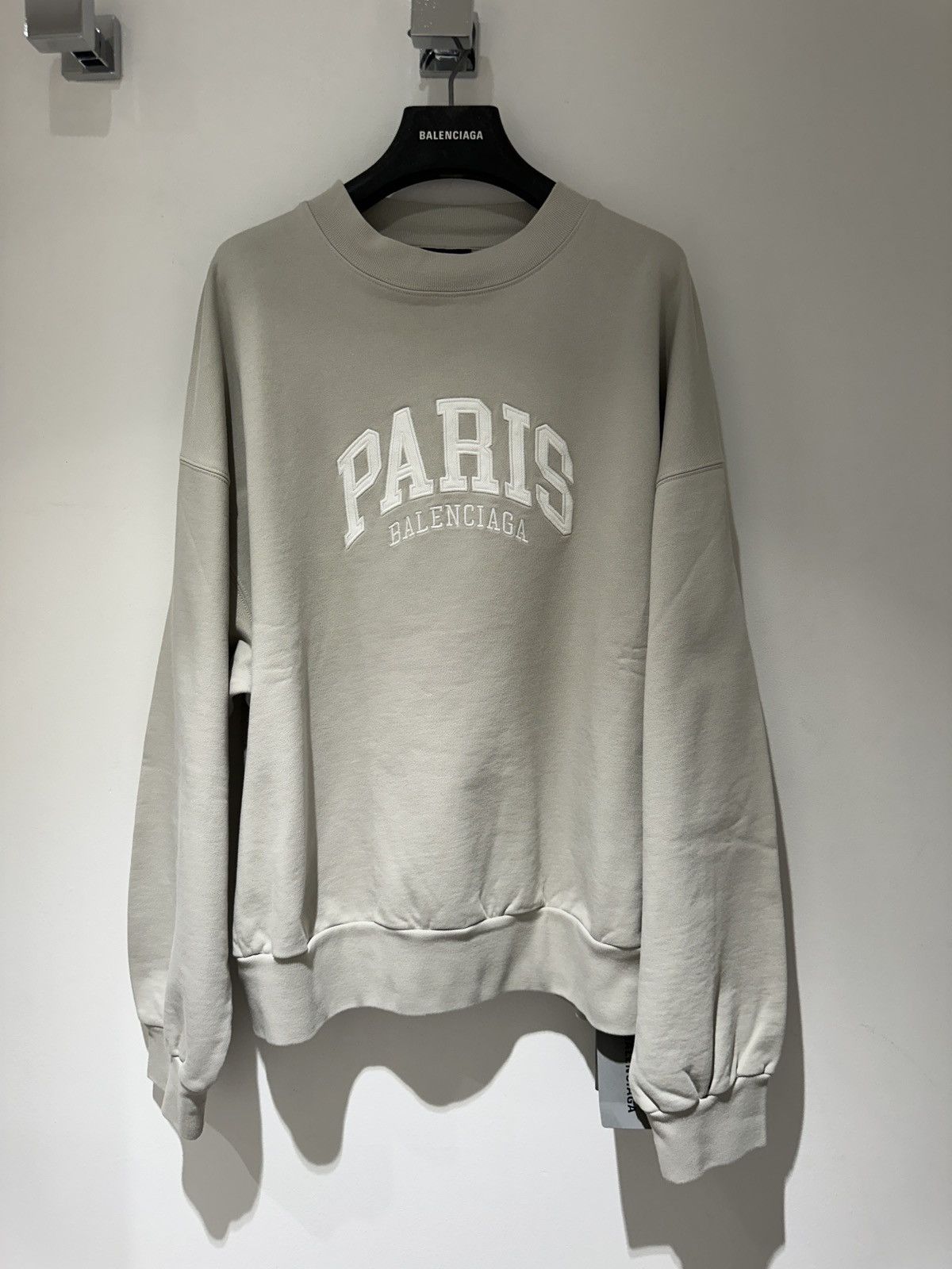 Balenciaga College Logo Sweatshirt