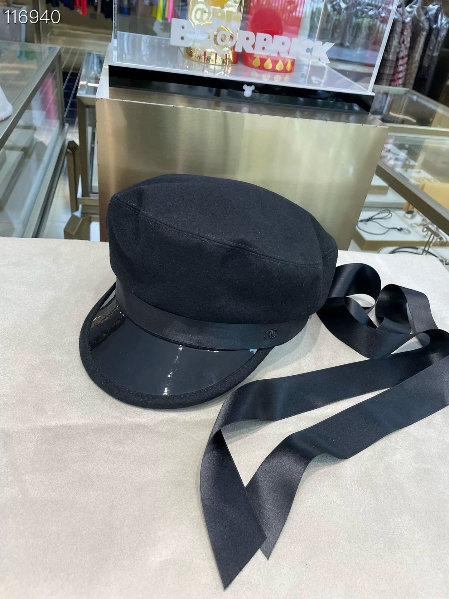 Chanel Chanel Runway Newsboy Cap S Size ONE SIZE - 1 Thumbnail
