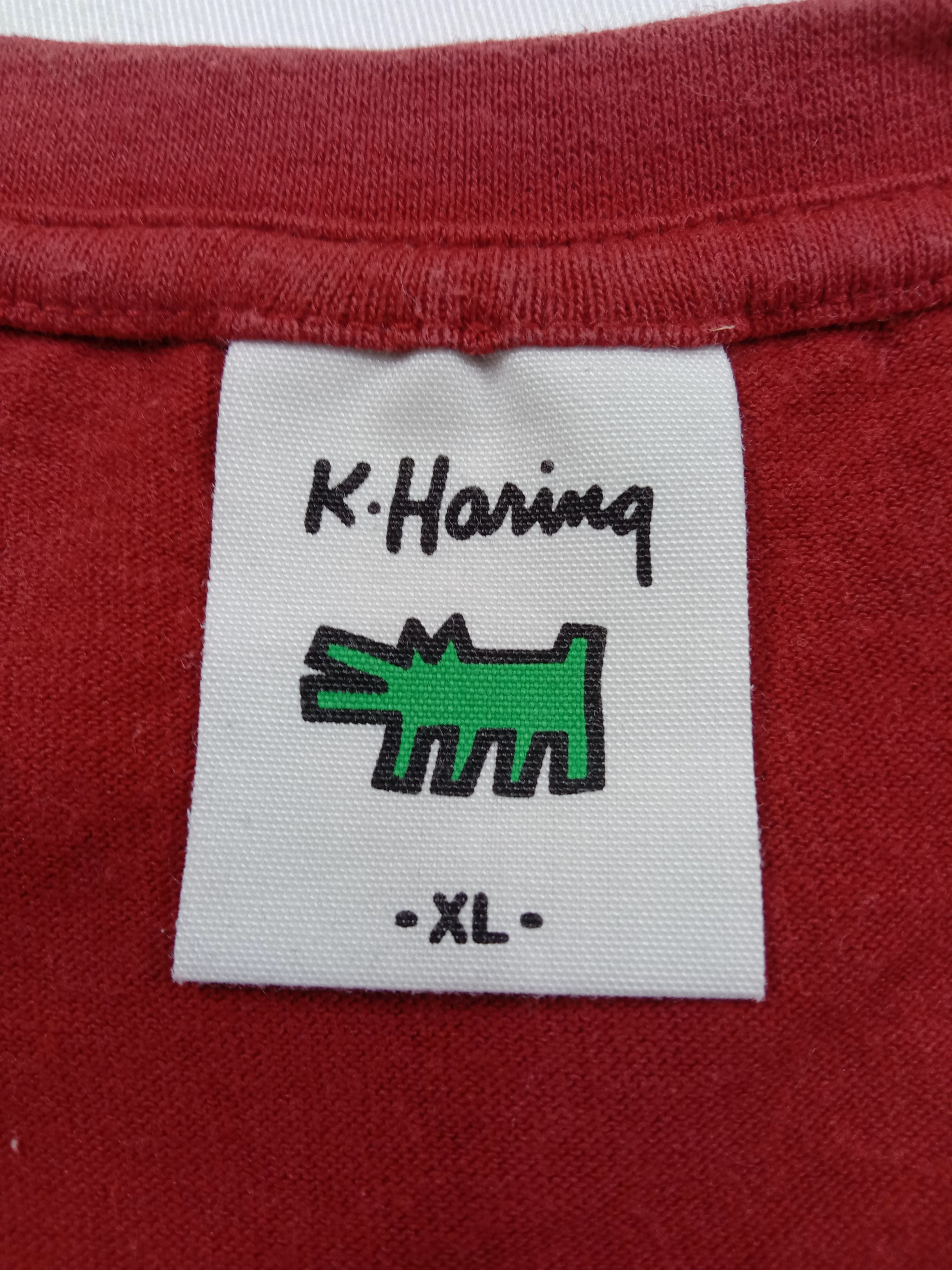 Keith Haring Vintage Keith Haring 89 Art T Shirt Size US XL / EU 56 / 4 - 6 Thumbnail