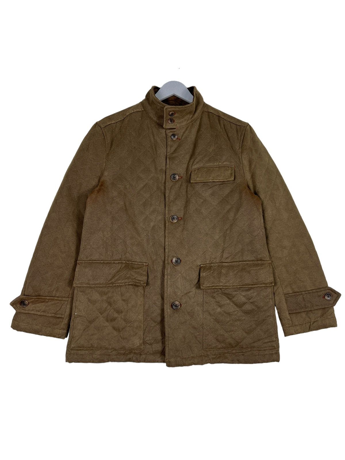 Takeo Kikuchi 🔥 TAKEO KIKUCHI MOLESKIN QUILTED JACKET Size US M / EU 48-50 / 2 - 2 Thumbnail