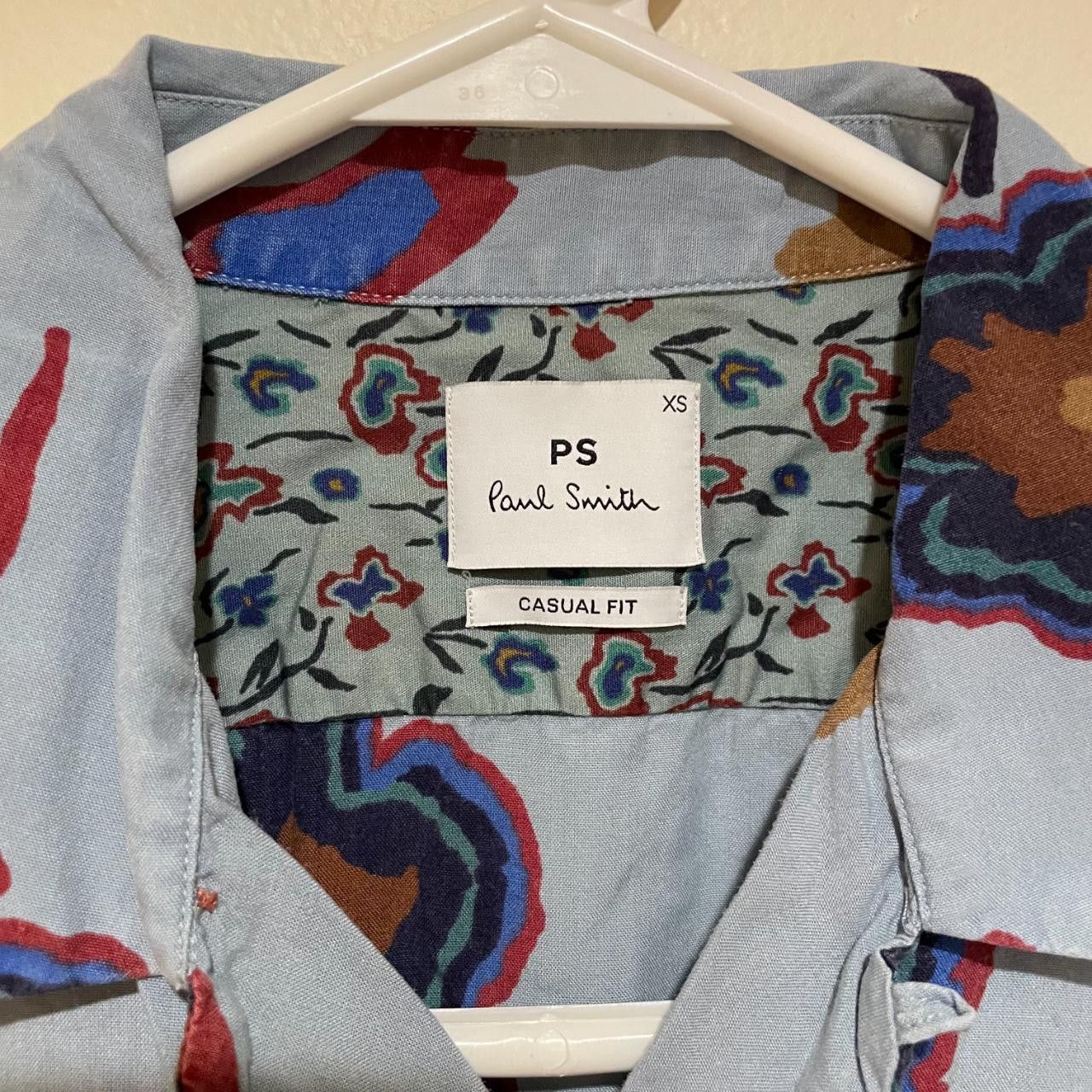 Paul Smith PS by Paul Smith Floral Short-sleeve Button-up Size US XS / EU 42 / 0 - 2 Thumbnail