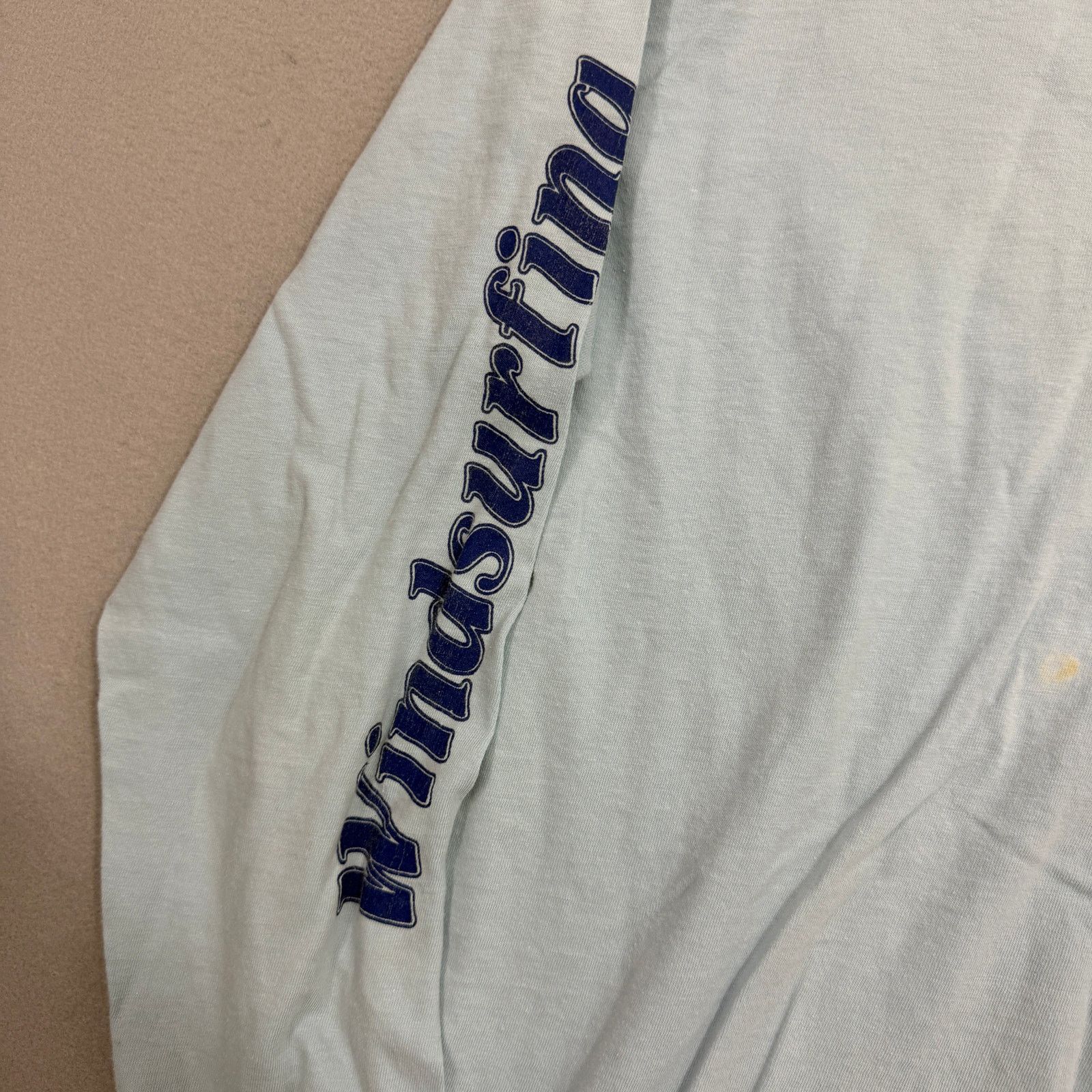 Vintage Vintage Olympic Windsurfing Shirt XL Blue Paper Thin 80s Size US XL / EU 56 / 4 - 7 Thumbnail