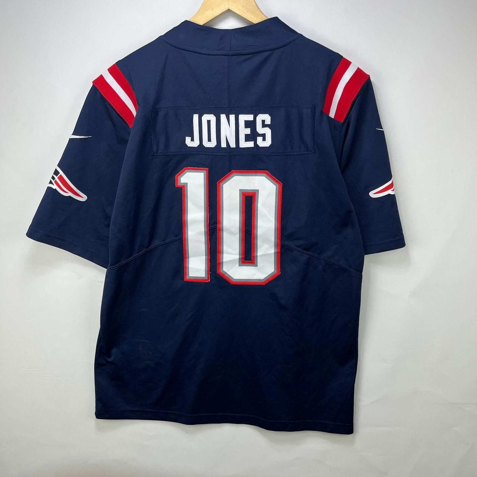 Nike New England Patriots NFL On Field Jersey Mac Jones Medium Size ONE SIZE - 4 Thumbnail