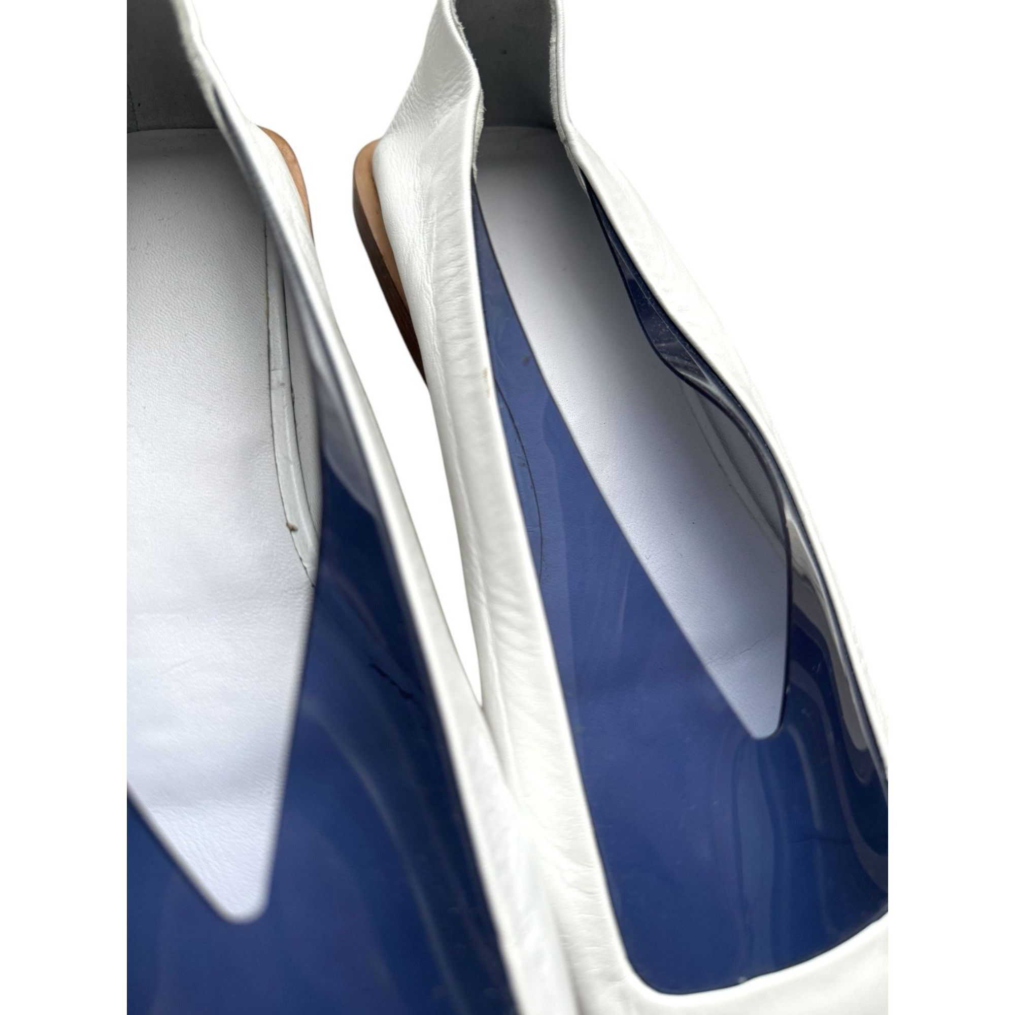 Jil Sander 1/1 Square white square shoes Sample Size US 7 / IT 37 - 3 Thumbnail