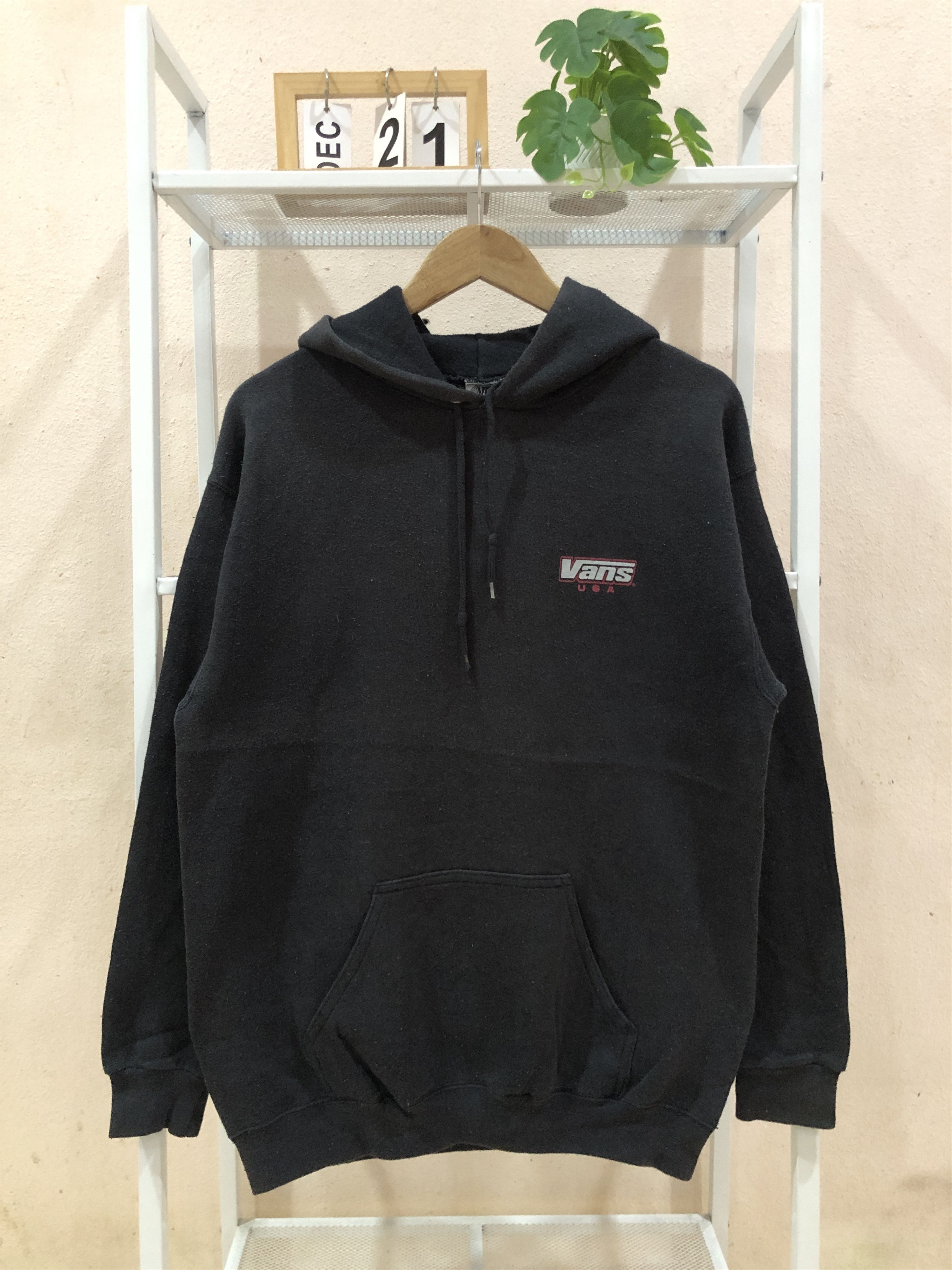 Vans Vintage Vans Usa Pull Over Hoodie Size US M / EU 48-50 / 2 - 2 Thumbnail