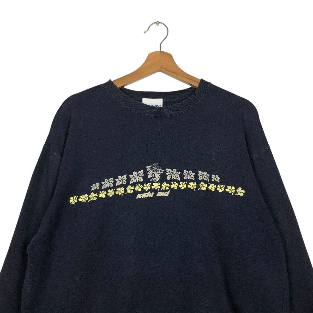 Vintage 🔥VINTAGE SWEATSHIRT HAWAII NALU NUI BIG WAVE RARE DESIGN Size US L / EU 52-54 / 3 - 5 Thumbnail