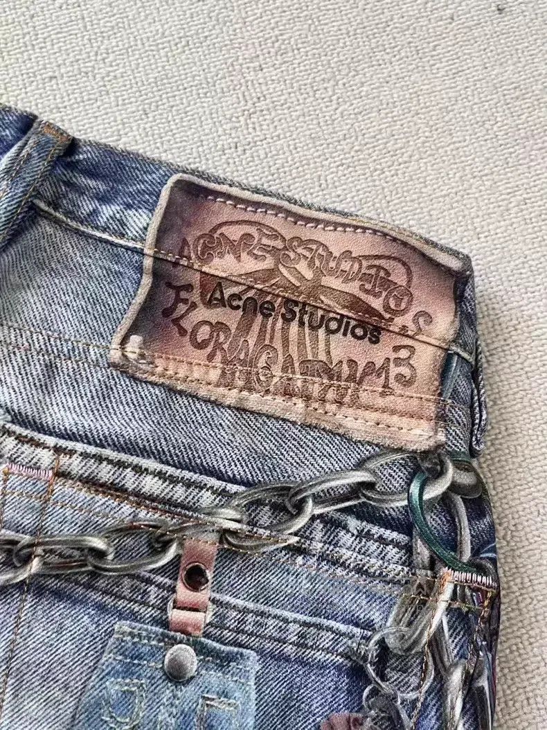 Acne Studios Acne Studios 1981F Graffiti Heavy Industry Full Print Dirt Size 28" / US 6 / IT 42 - 3 Thumbnail